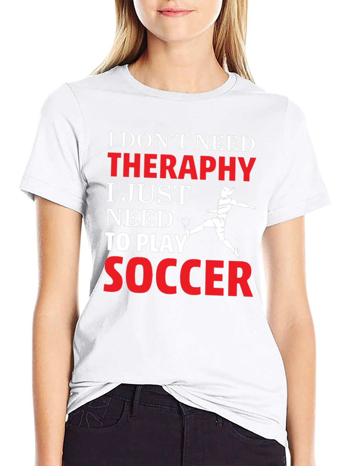 Soccer Therapy Graphic Tee