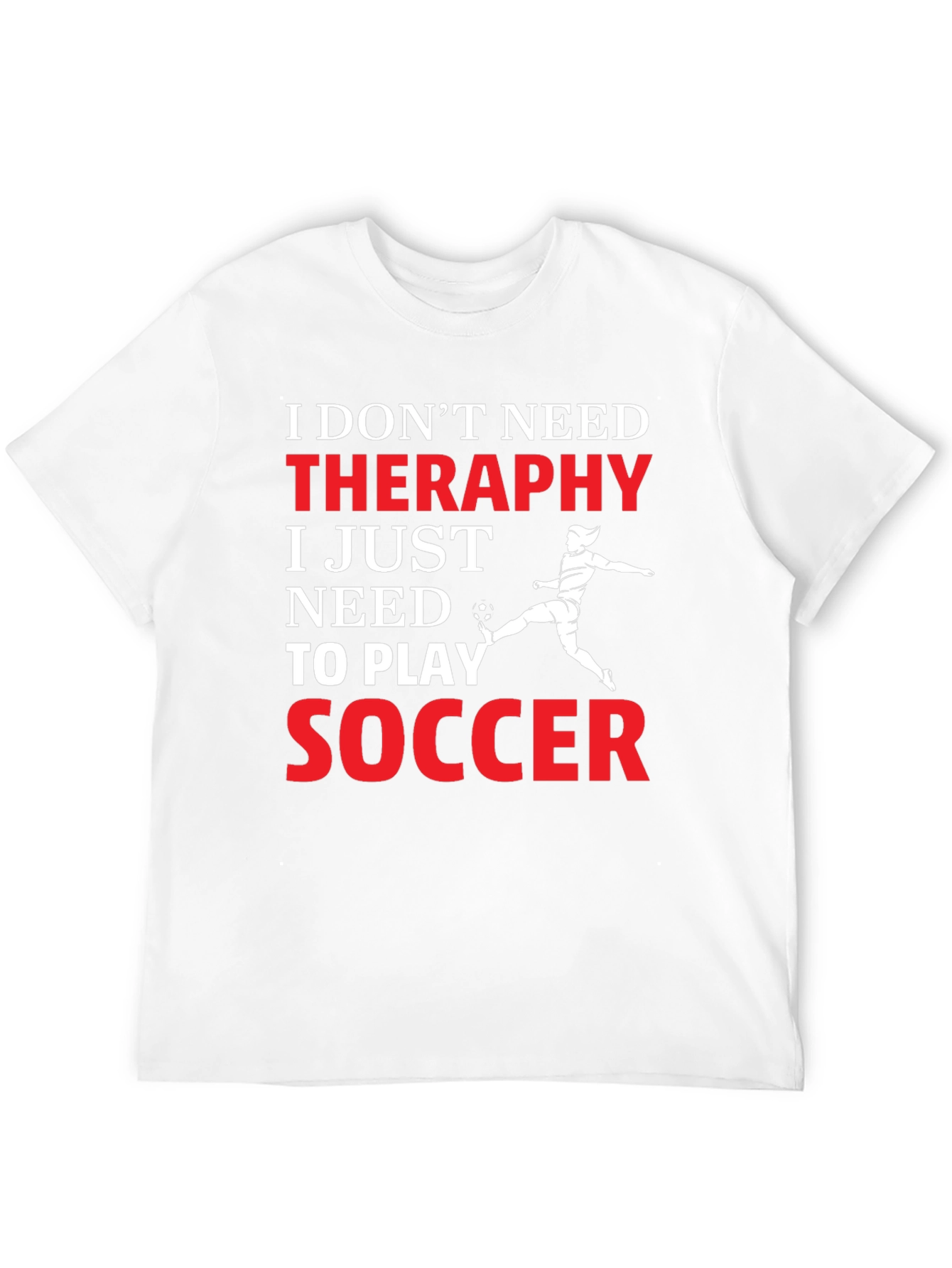 Soccer Therapy Graphic Tee