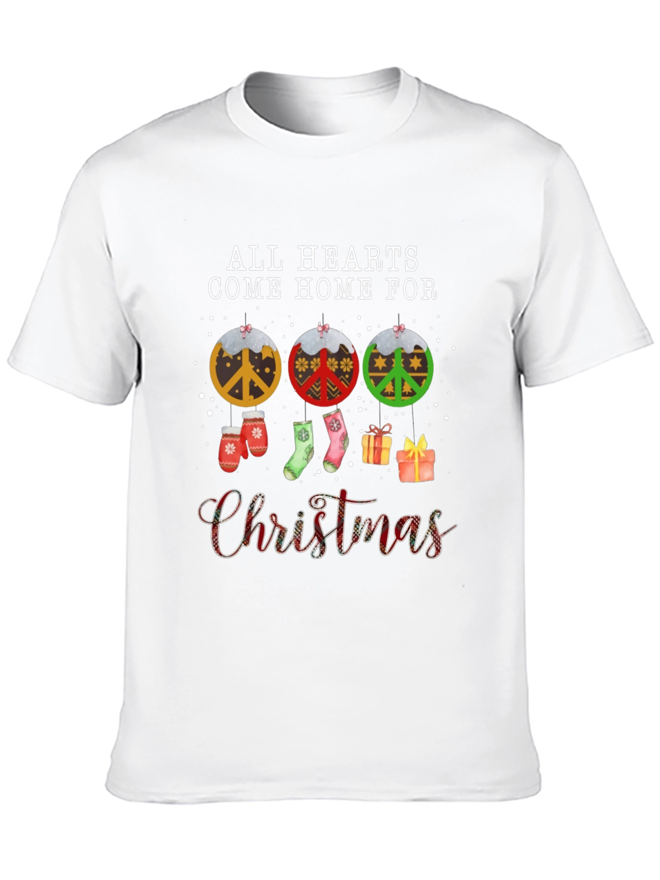 Christmas Peace T-Shirt: All Hearts Come Home