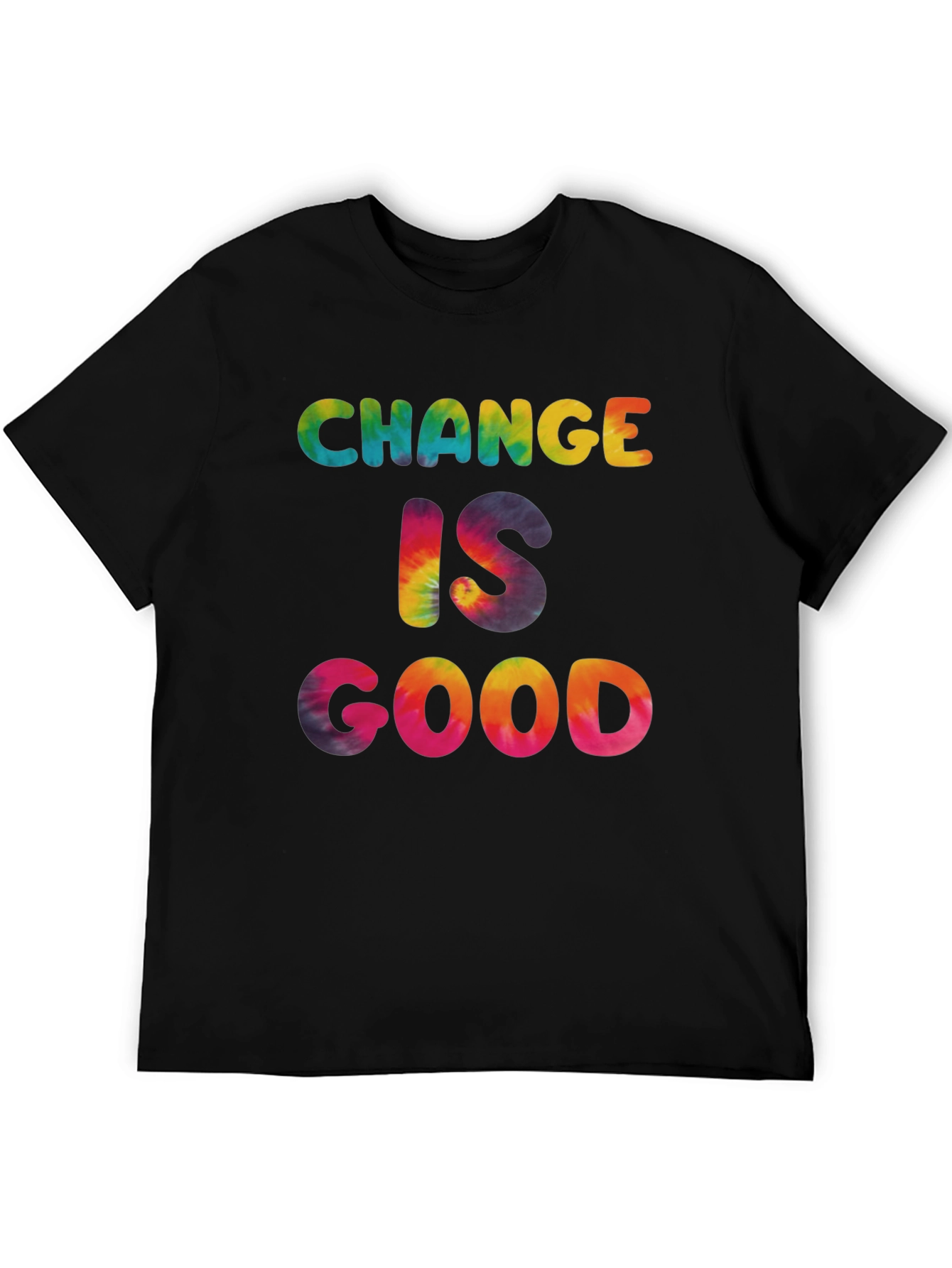 Change Is Good Tie Dye Graphic Tee