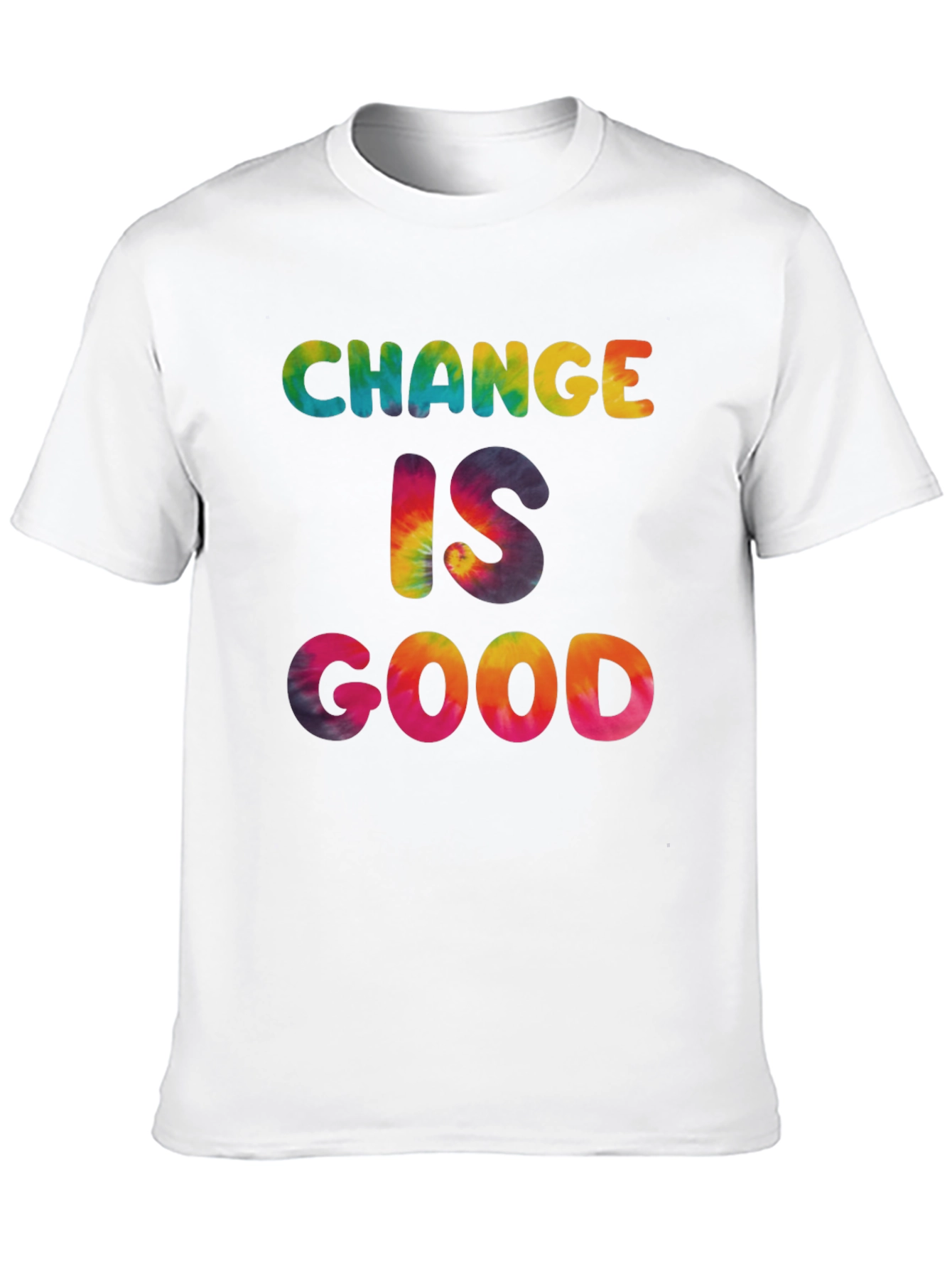 Change Is Good Tie Dye Graphic Tee