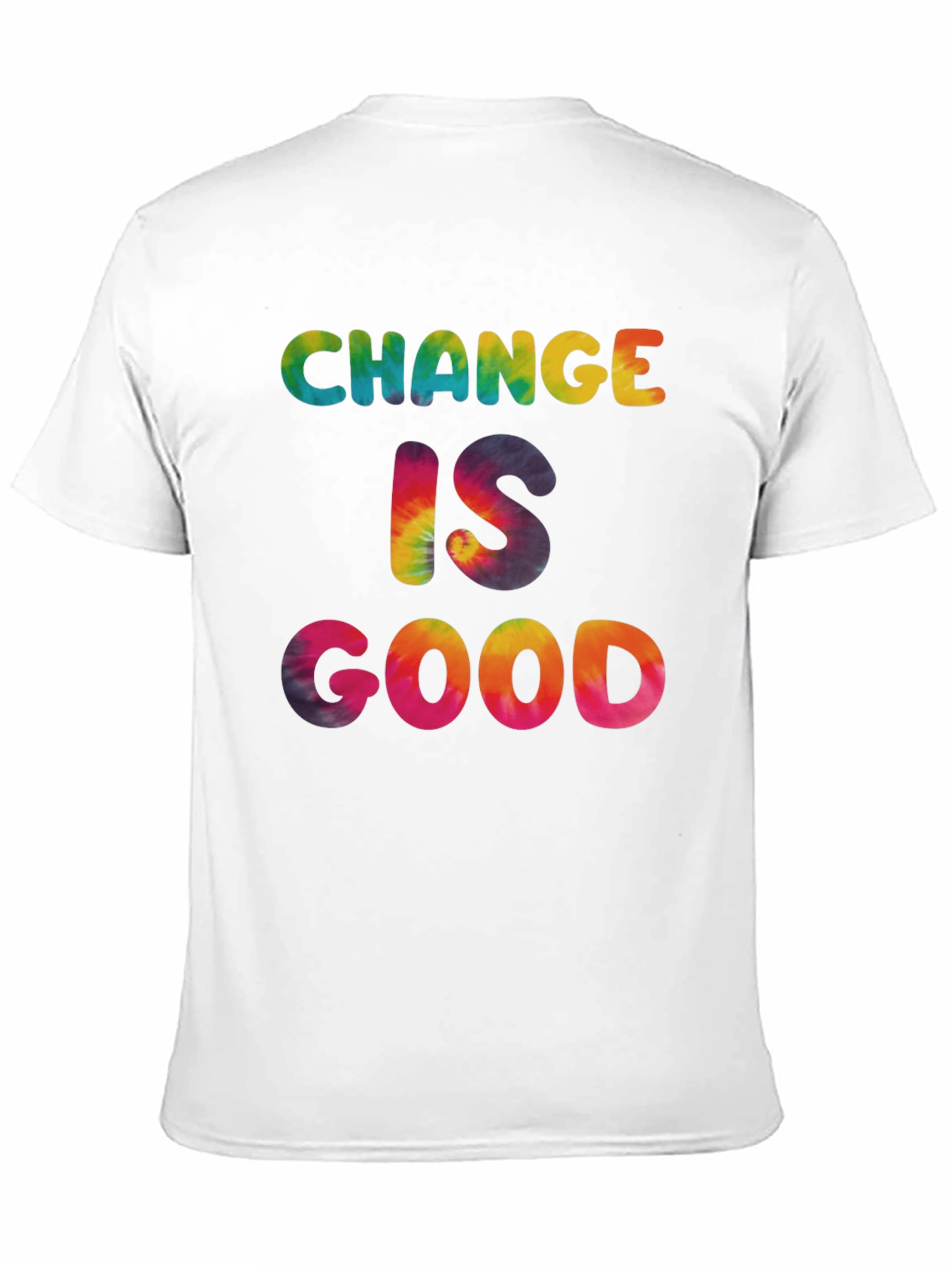Change Is Good Tie Dye Graphic Tee