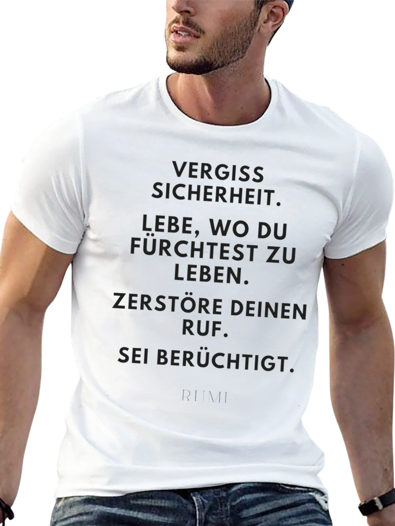Forget Safety Black T-Shirt - Live Dangerously Motto