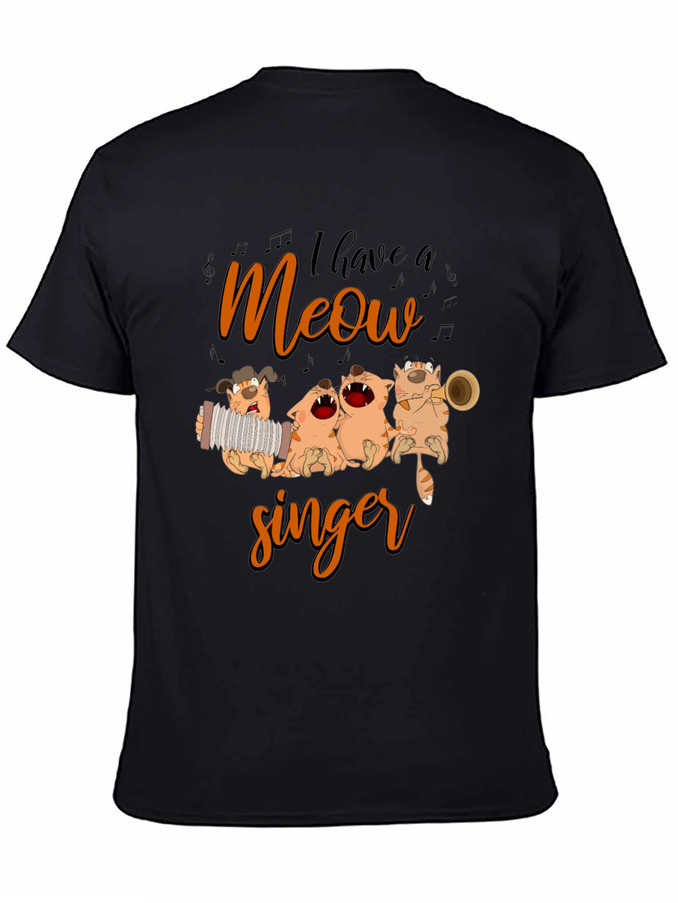 I Have a Meow Singer Graphic T-Shirt