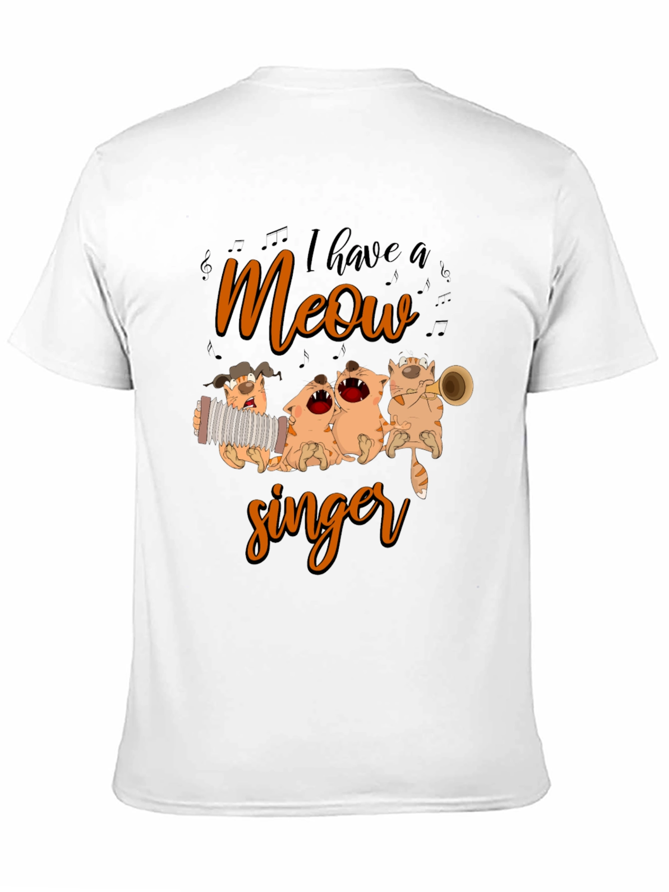 I Have a Meow Singer Graphic T-Shirt