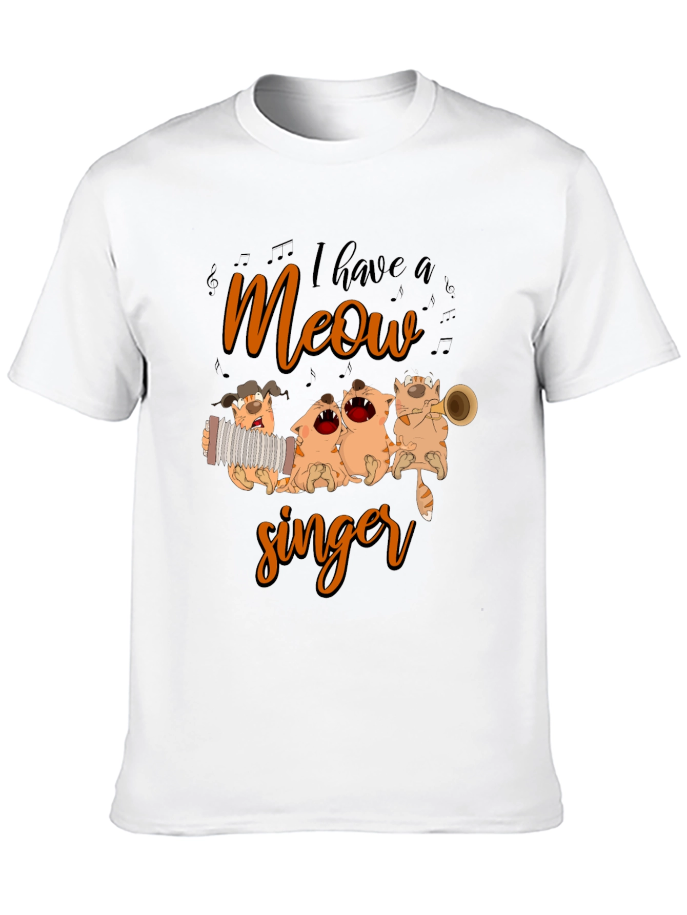 I Have a Meow Singer Graphic T-Shirt