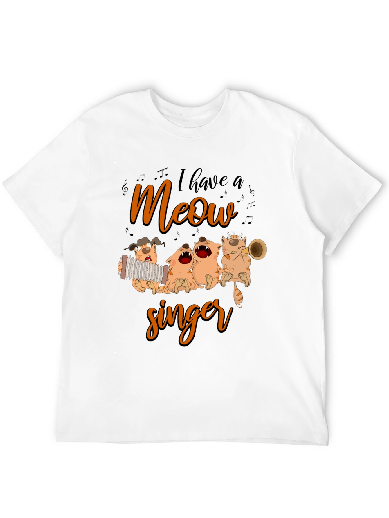 I Have a Meow Singer Graphic T-Shirt