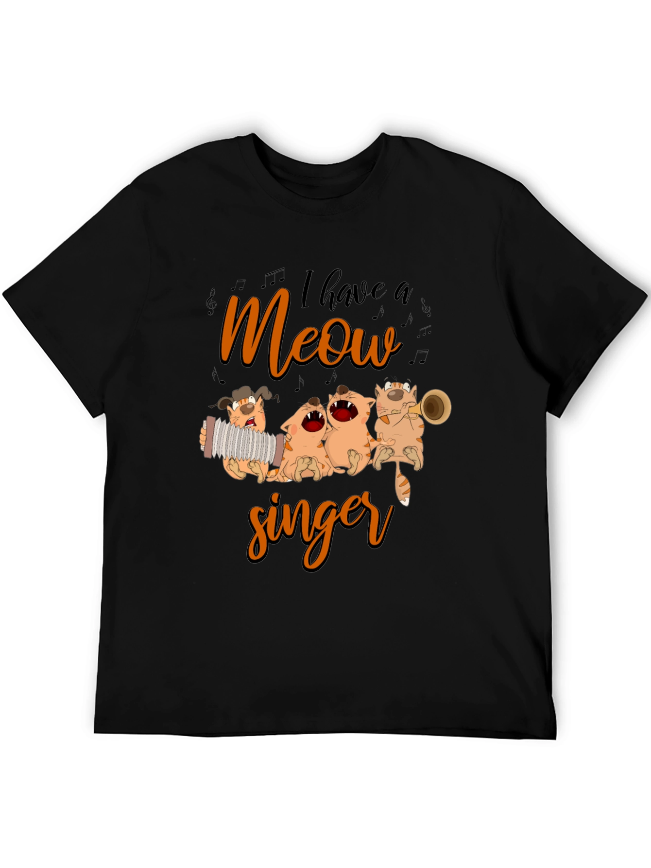 I Have a Meow Singer Graphic T-Shirt