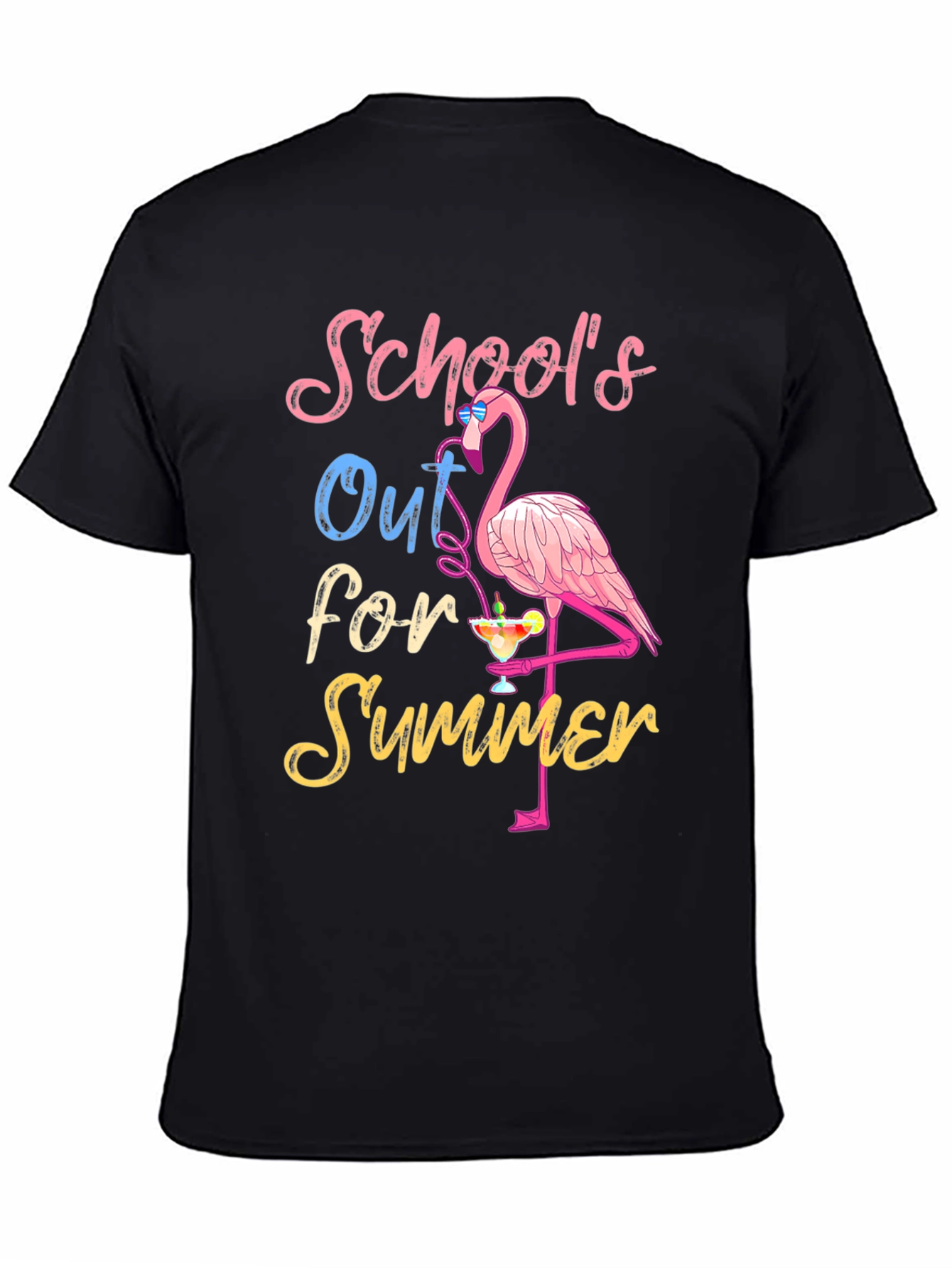Schools Out for Summer Flamingo T-Shirt