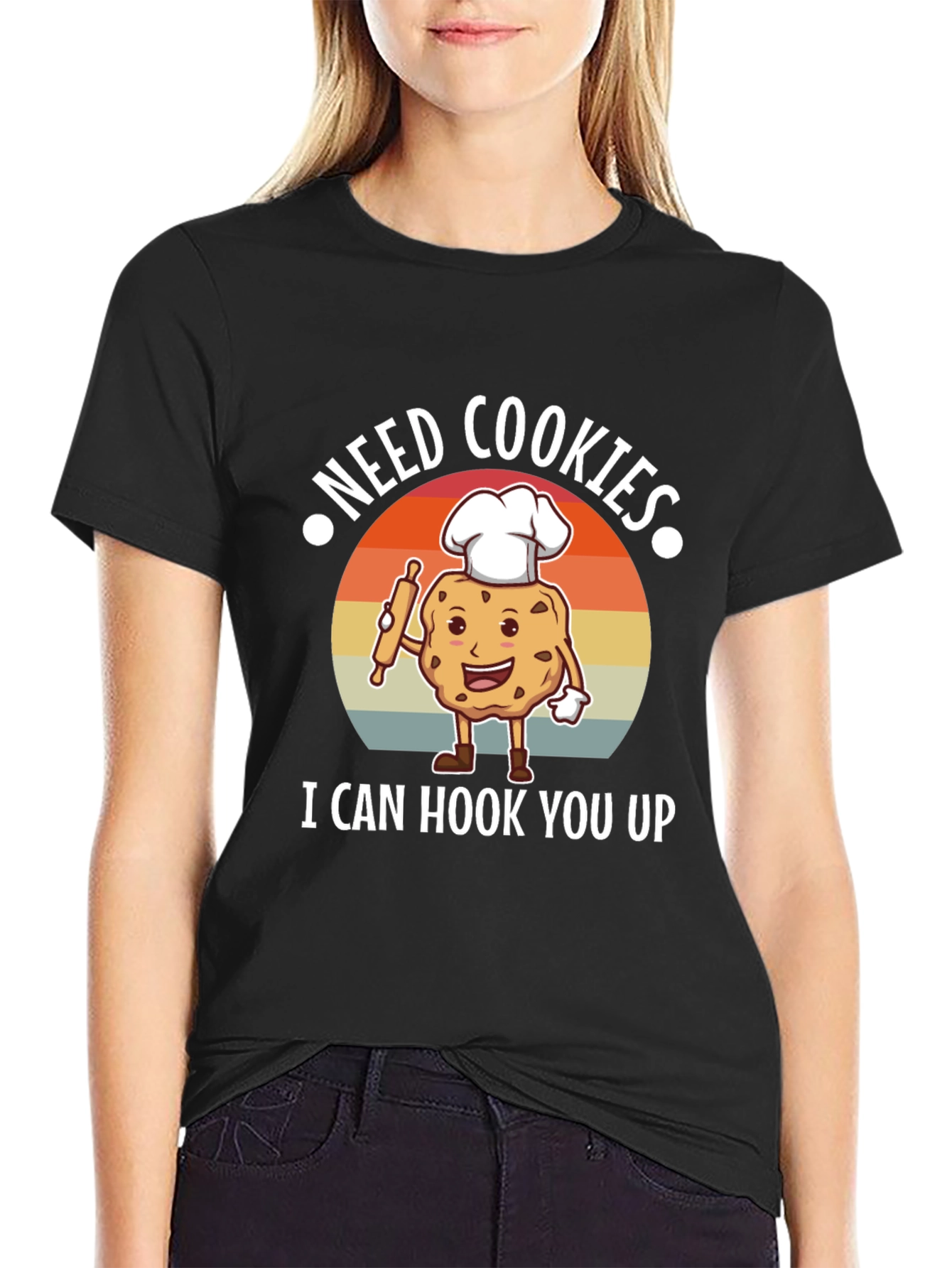 Need Cookies T-Shirt - Funny Cookie Cartoon Design