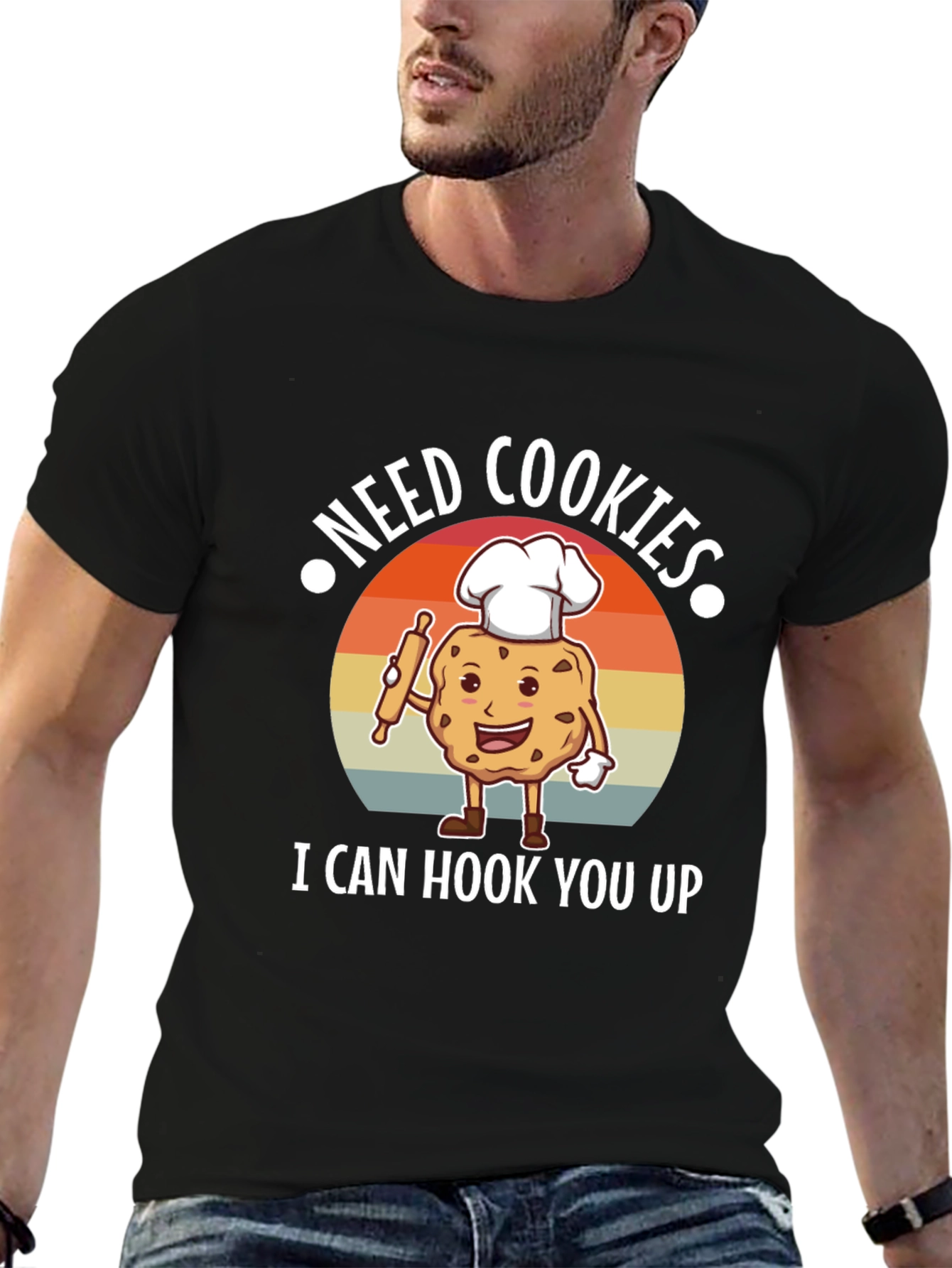 Need Cookies T-Shirt - Funny Cookie Cartoon Design