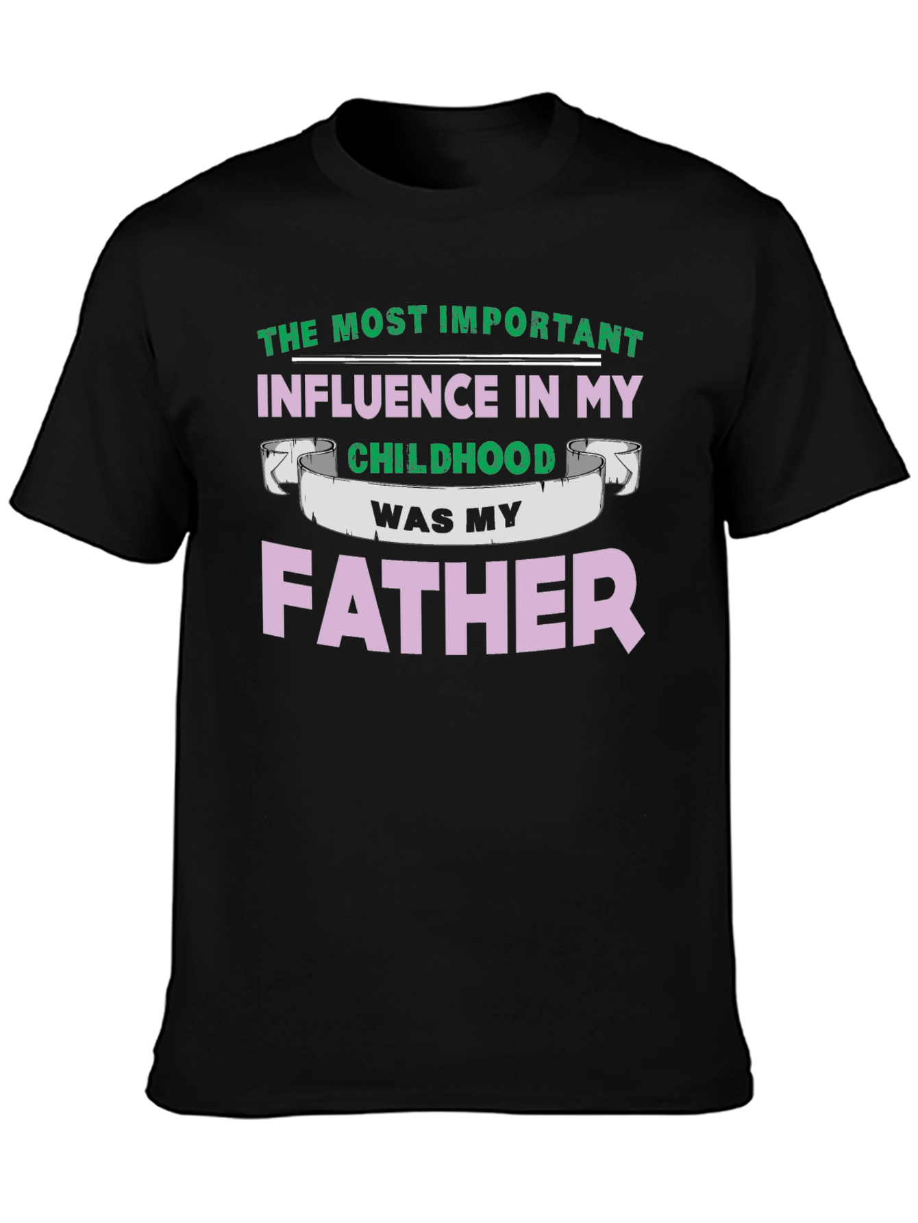 Fathers Day T-Shirt - Most Important Influence