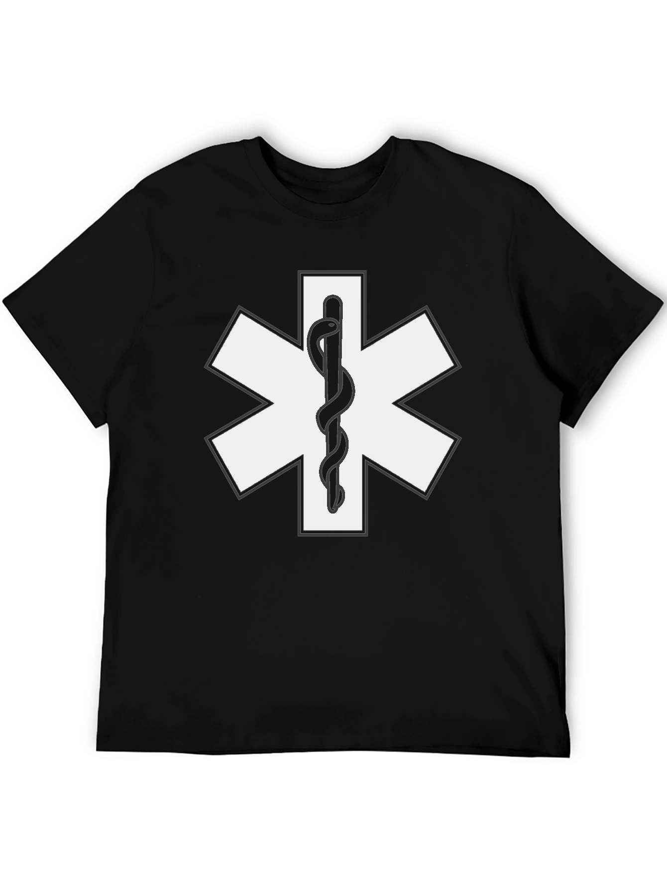 Star of Life EMT T-Shirt - Black