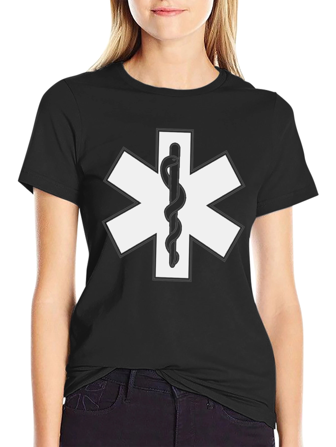 Star of Life EMT T-Shirt - Black