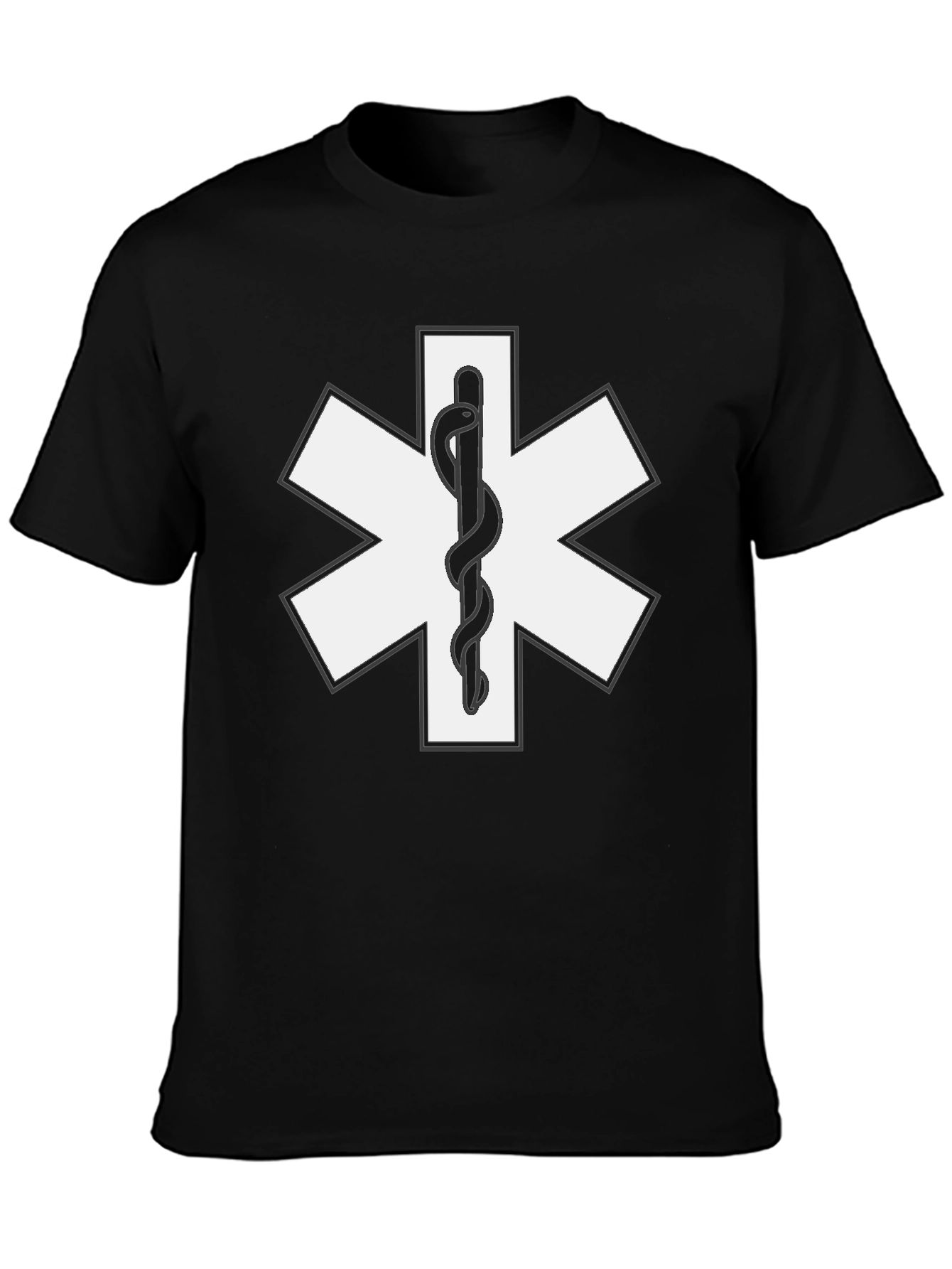 Star of Life EMT T-Shirt - Black