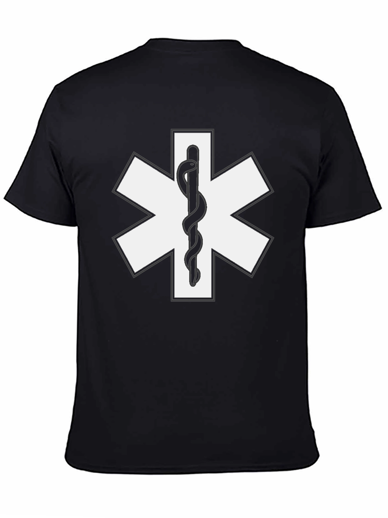 Star of Life EMT T-Shirt - Black