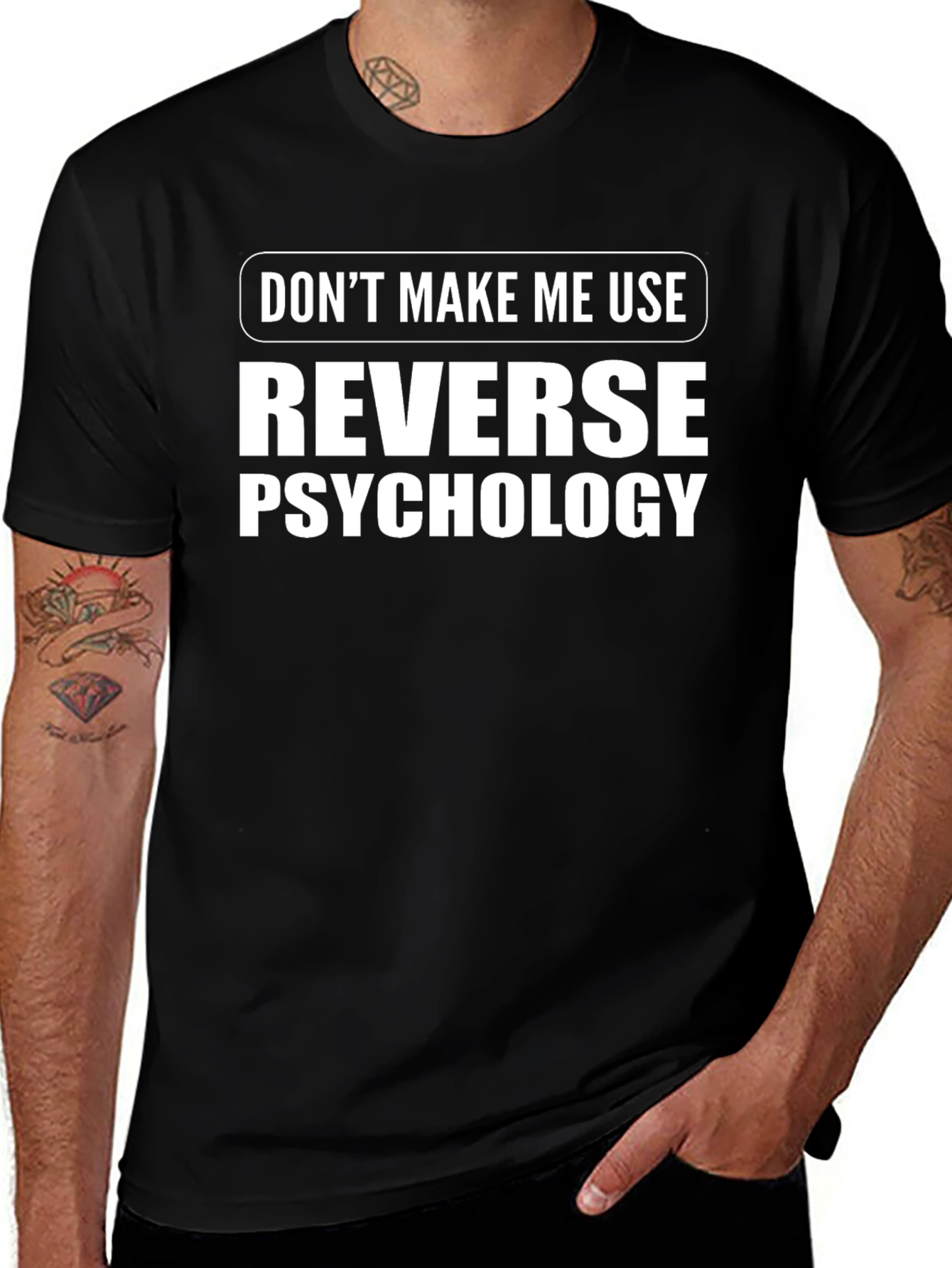 Reverse Psychology Graphic Tee