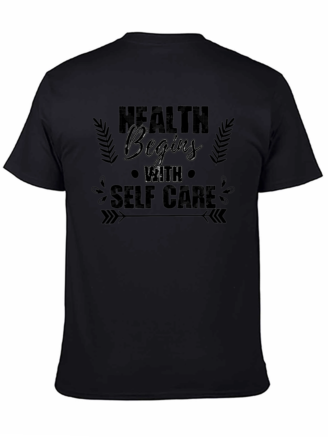 Health Begins With Self Care T-Shirt