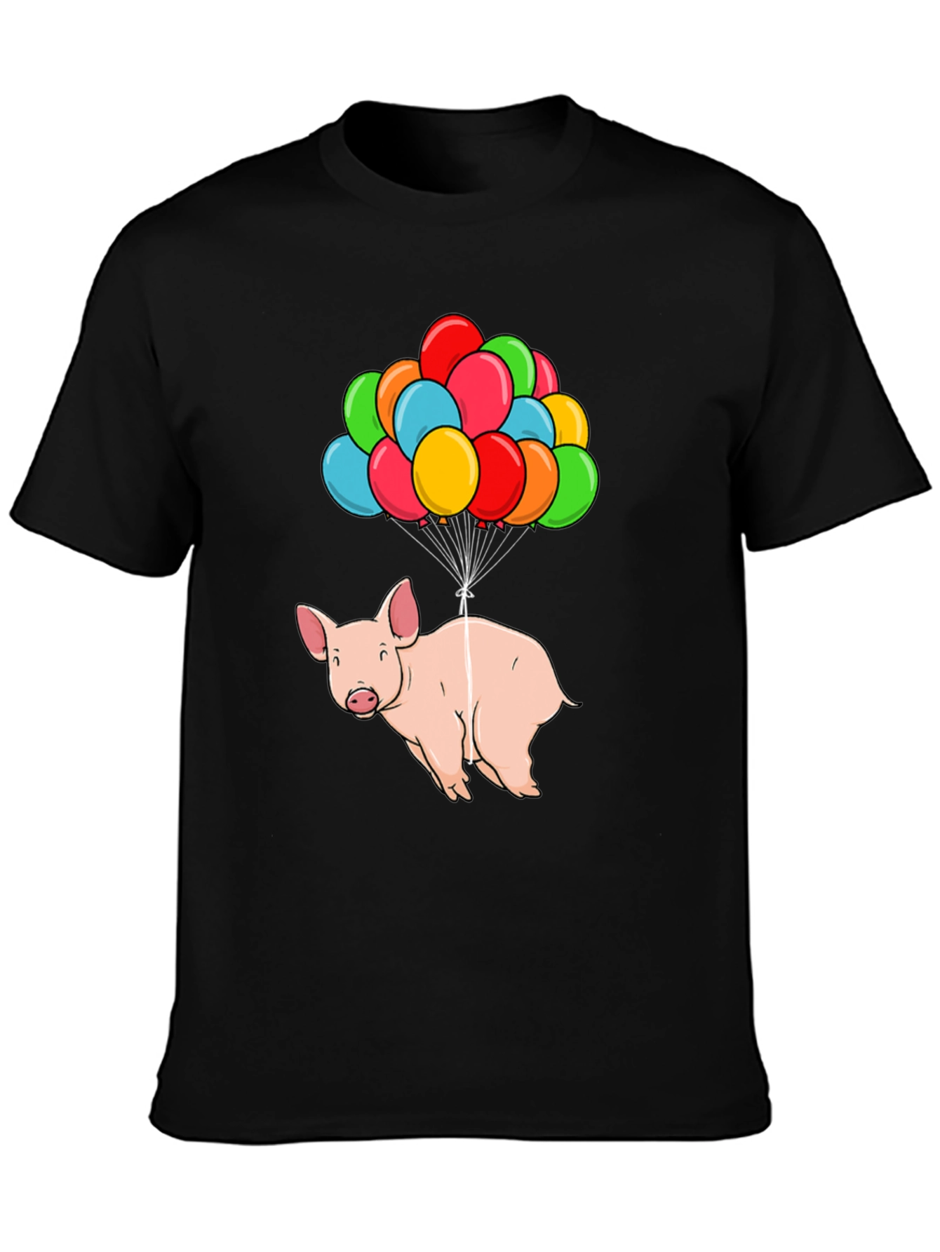 Flying Pig T-Shirt - Balloon Animal Graphic Tee