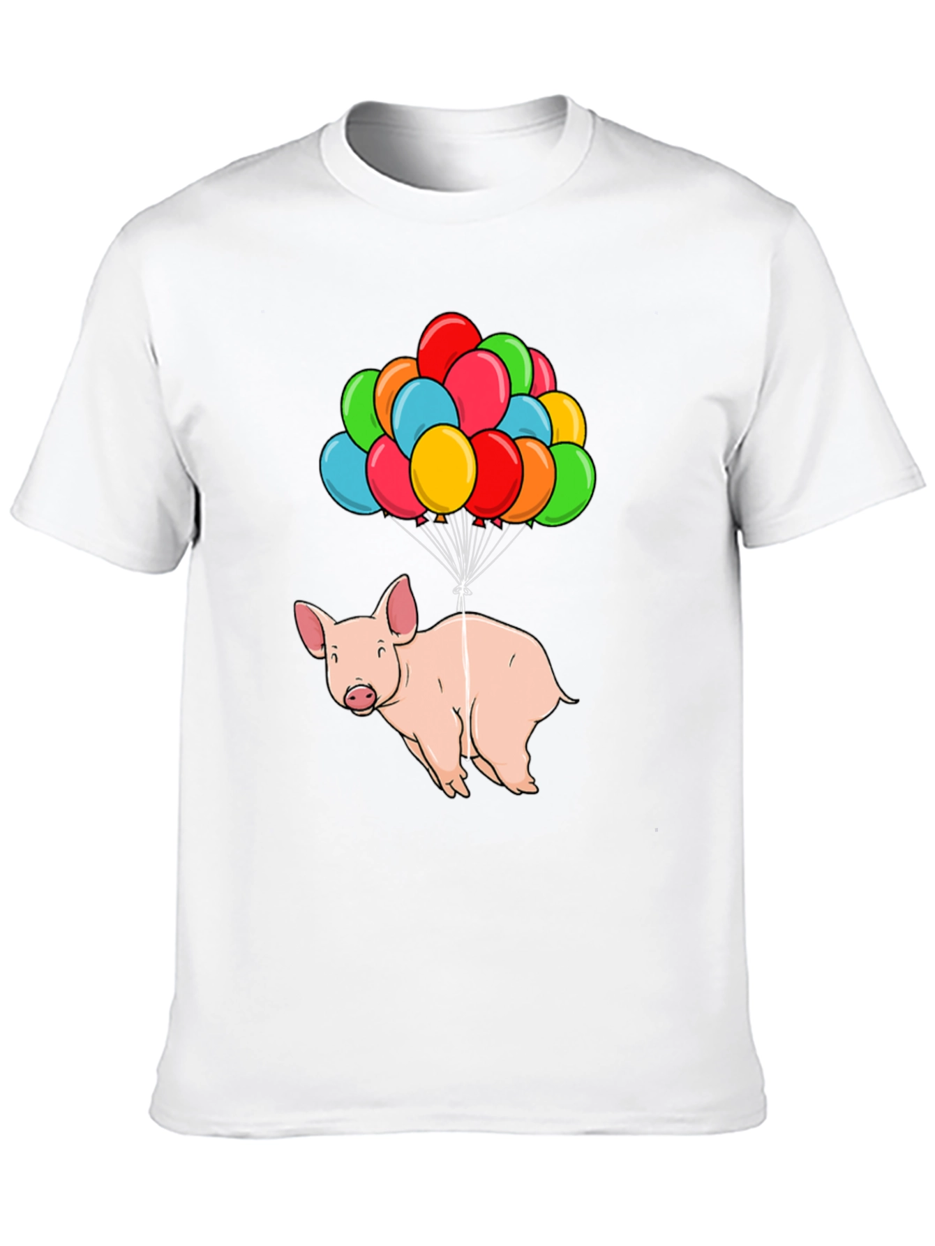 Flying Pig T-Shirt - Balloon Animal Graphic Tee