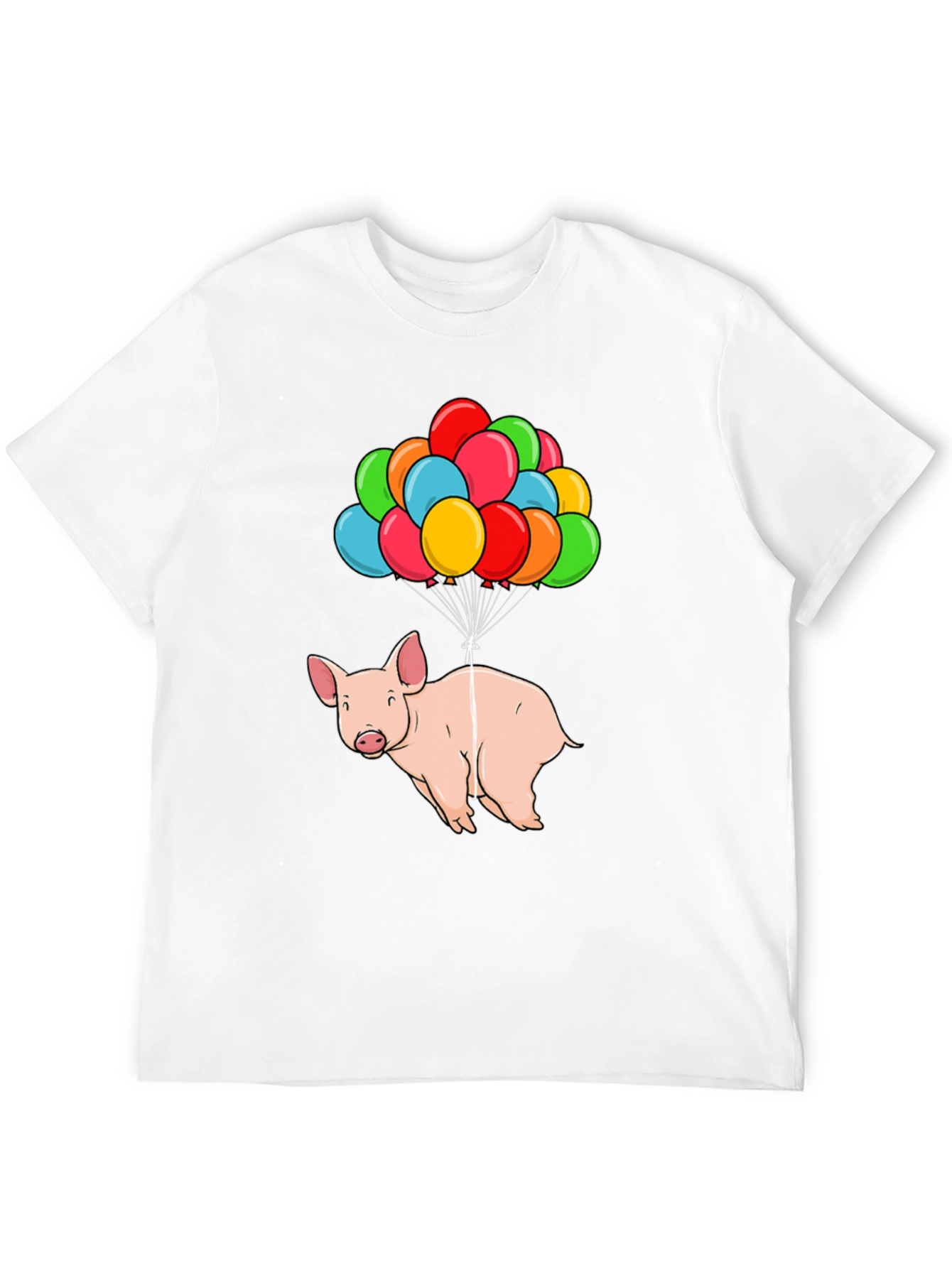 Flying Pig T-Shirt - Balloon Animal Graphic Tee