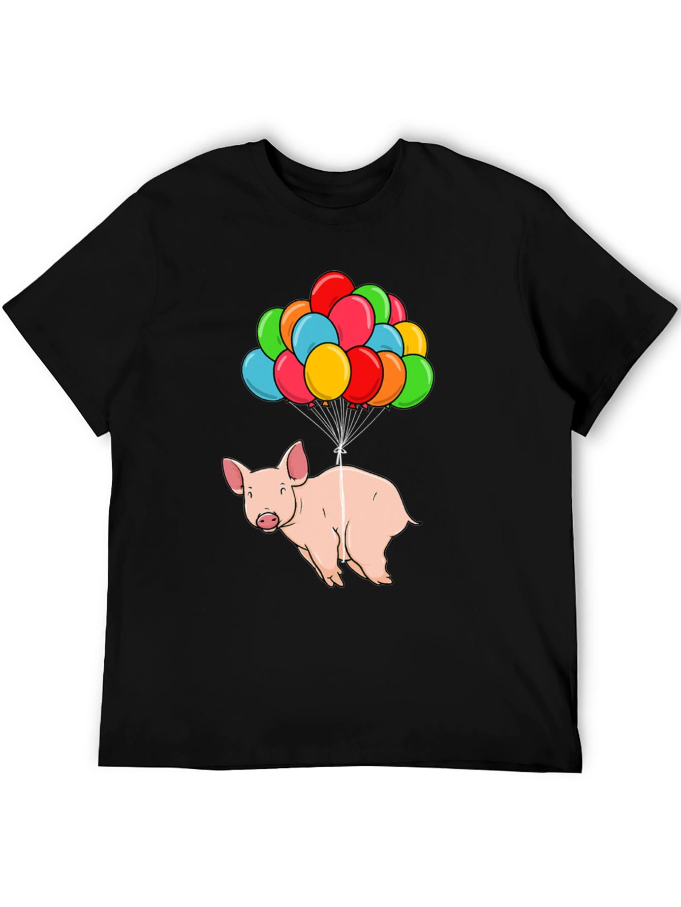 Flying Pig T-Shirt - Balloon Animal Graphic Tee