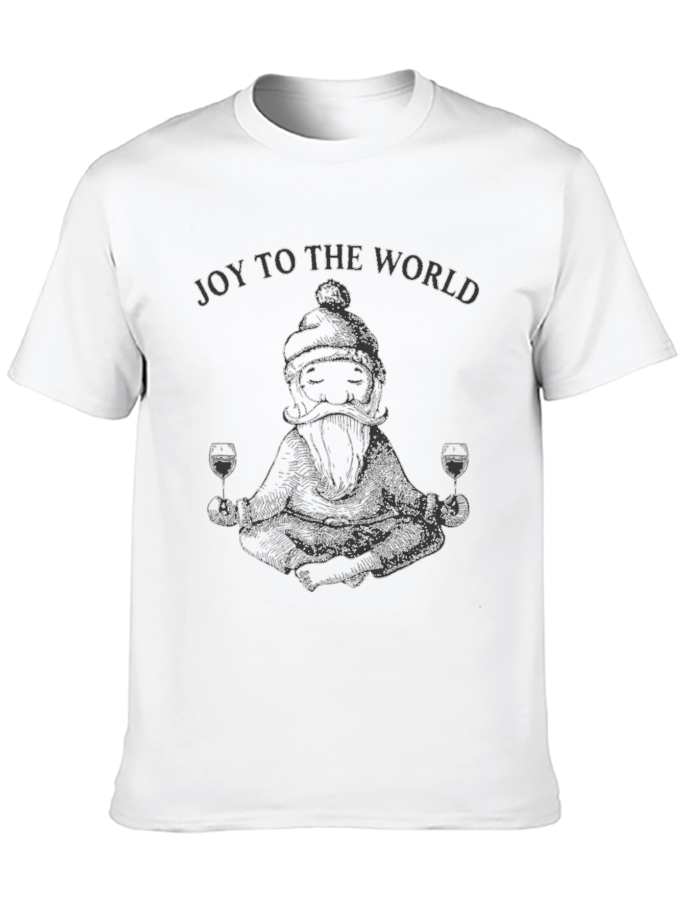 Joy To The World Santa T-Shirt