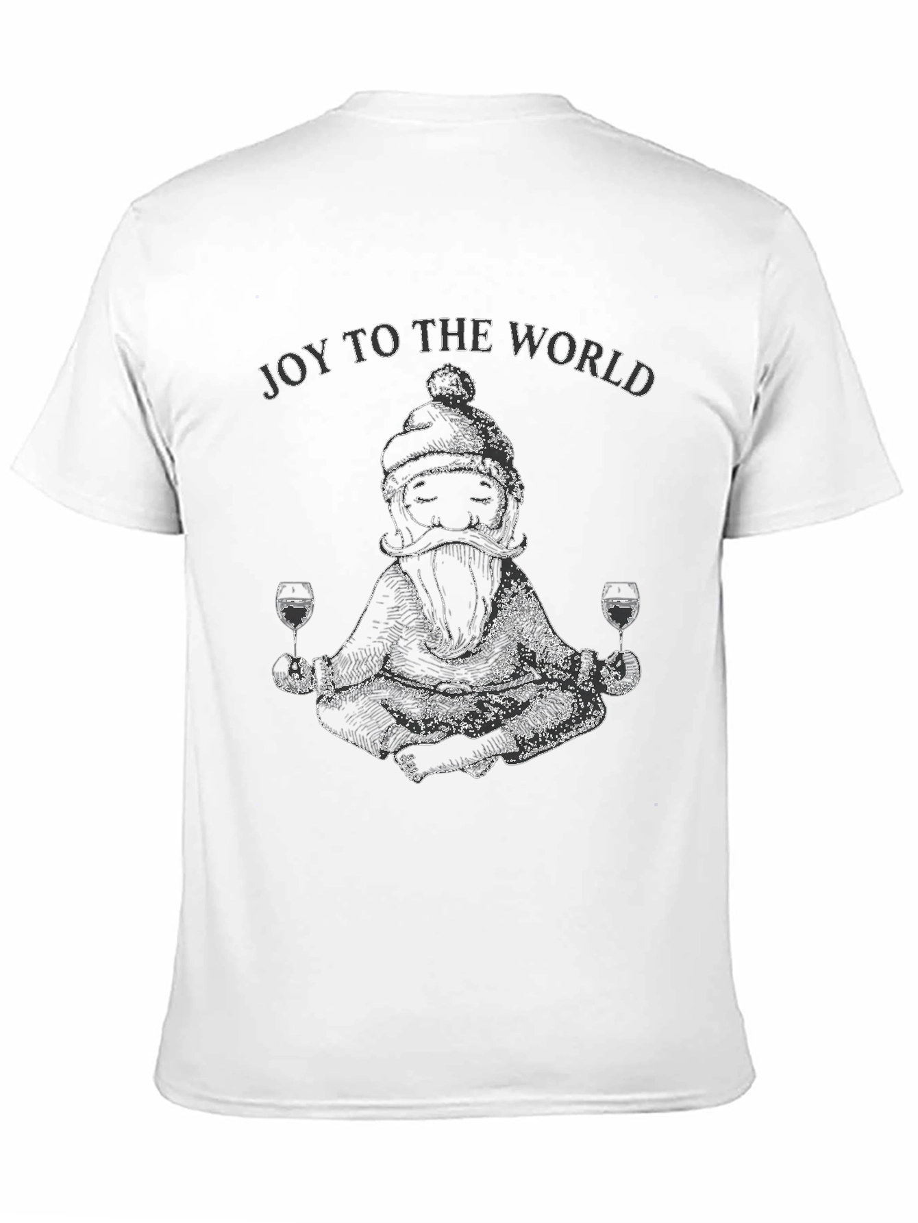 Joy To The World Santa T-Shirt