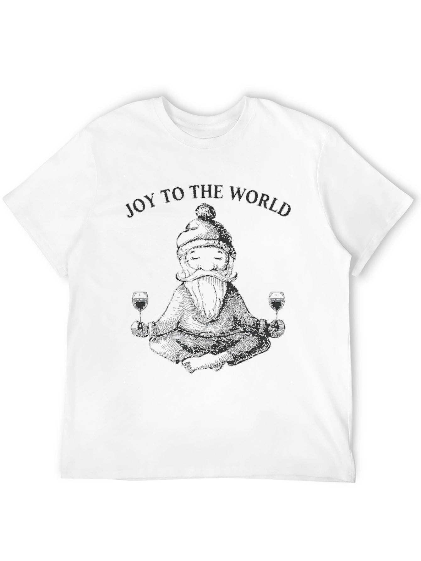 Joy To The World Santa T-Shirt