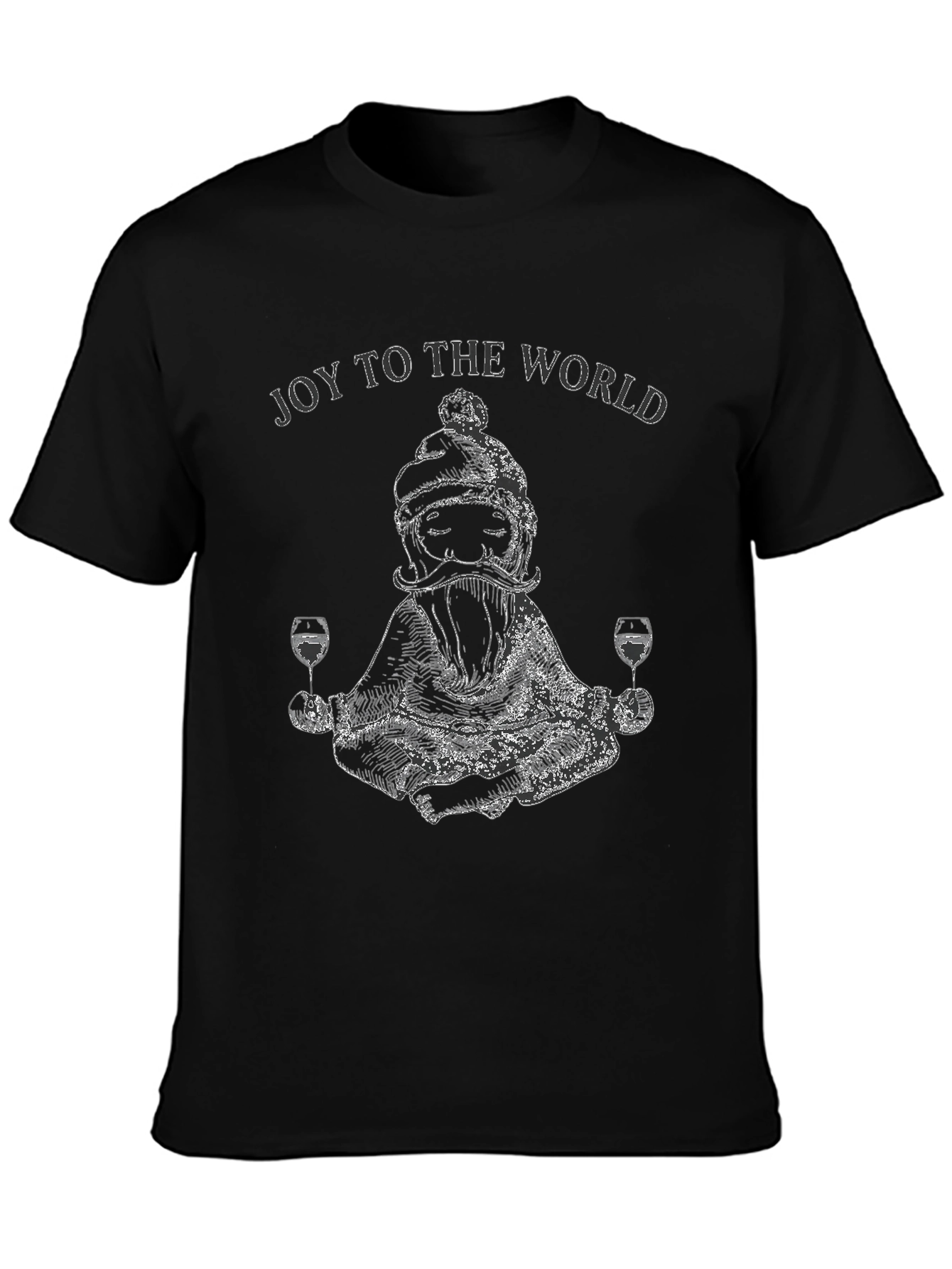 Joy To The World Santa T-Shirt