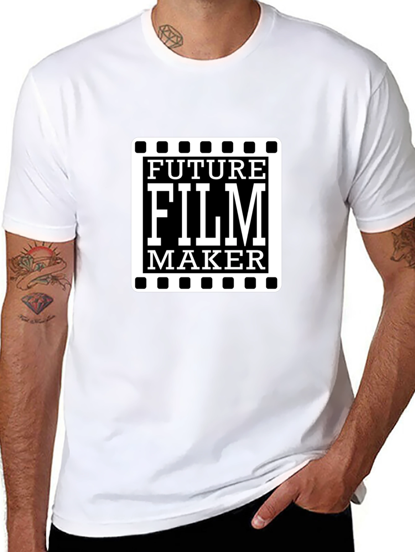 Future Film Maker Graphic Tee - Black T-Shirt