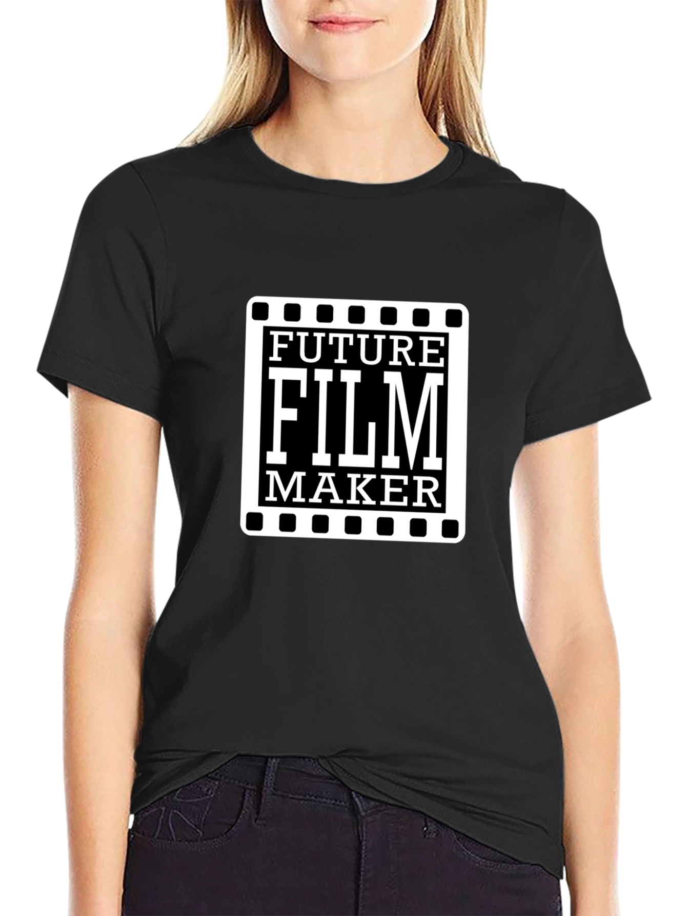 Future Film Maker Graphic Tee - Black T-Shirt