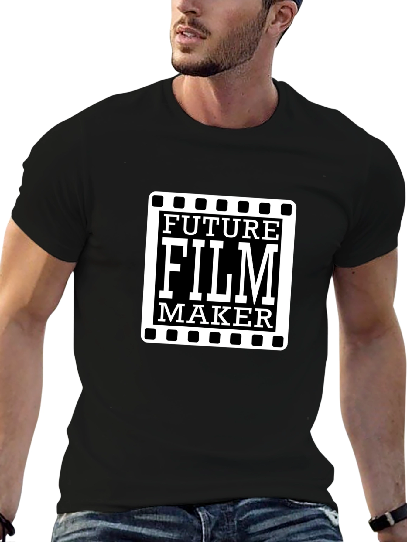 Future Film Maker Graphic Tee - Black T-Shirt