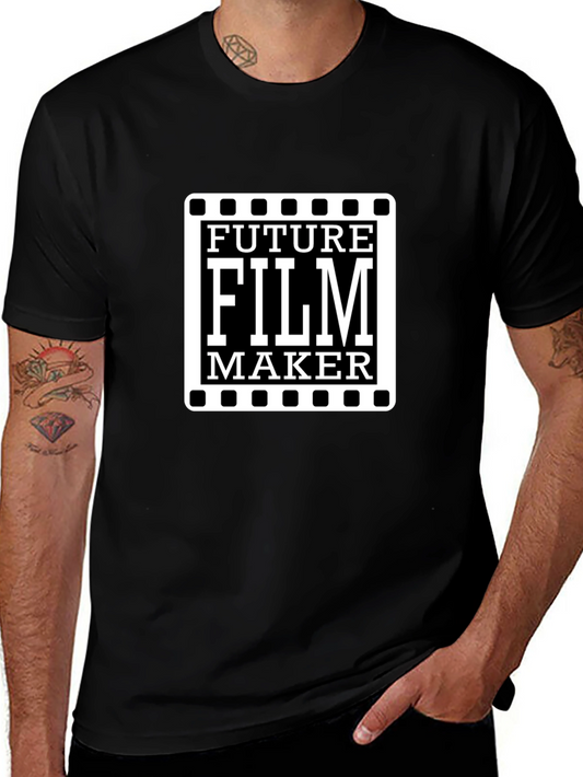Future Film Maker Graphic Tee - Black T-Shirt