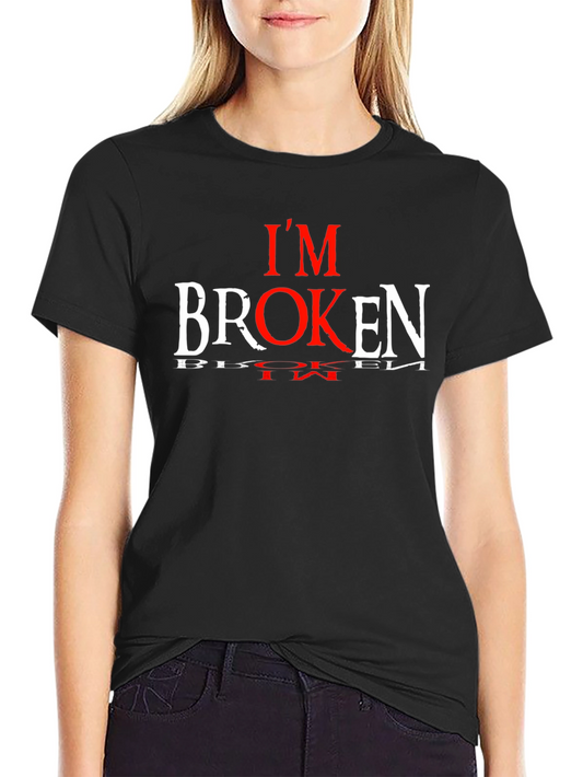 Im Broken Graphic Tee - Mens Short Sleeve T-Shirt