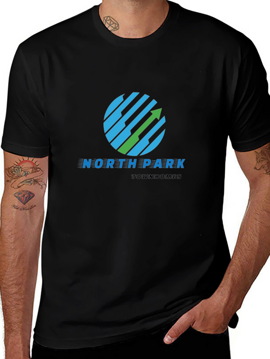 North Park Townhomes Black T-Shirt