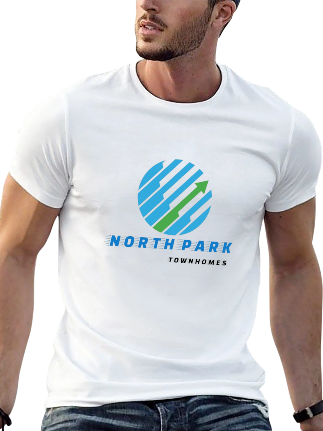 North Park Townhomes Black T-Shirt
