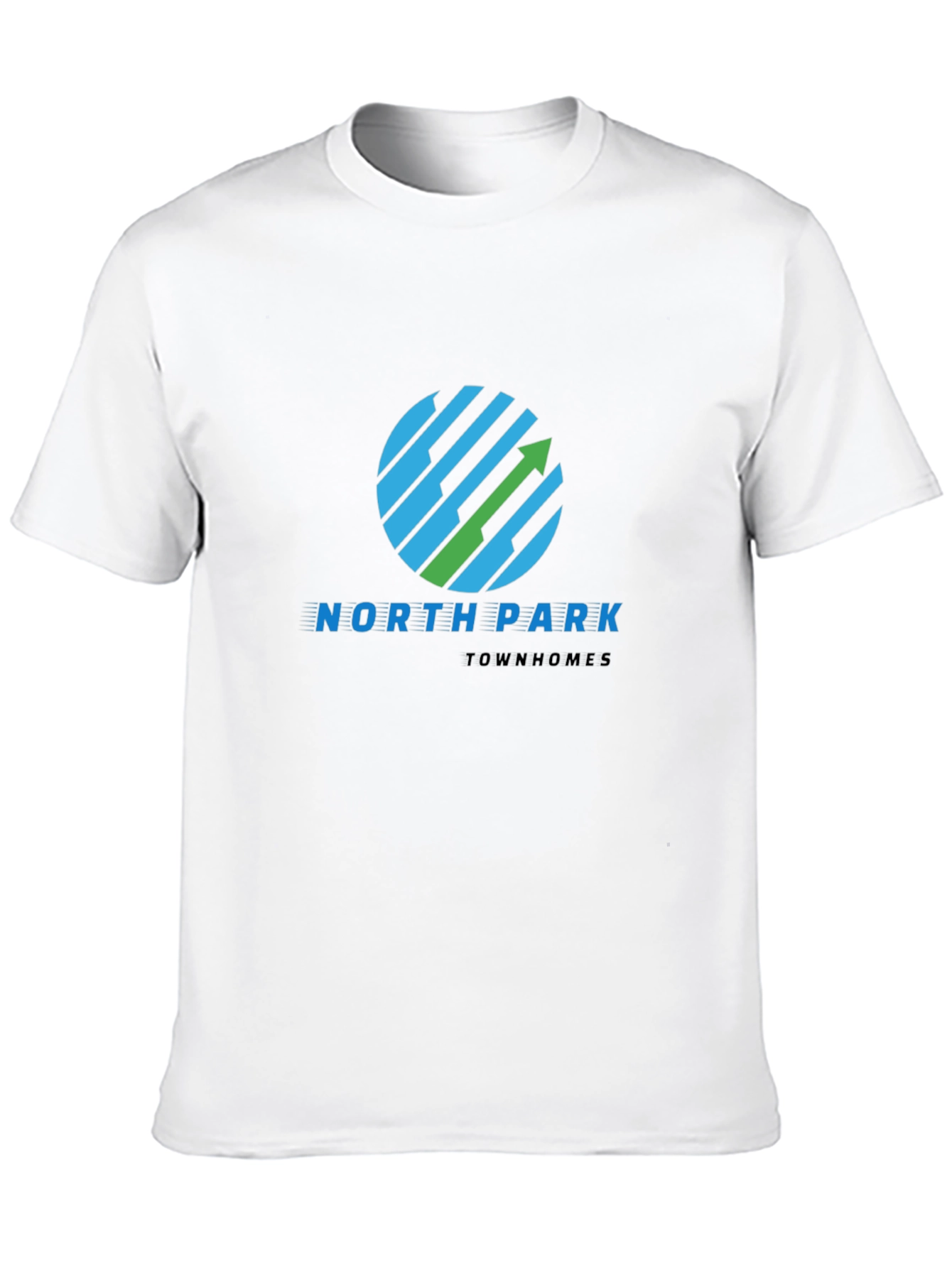 North Park Townhomes Black T-Shirt