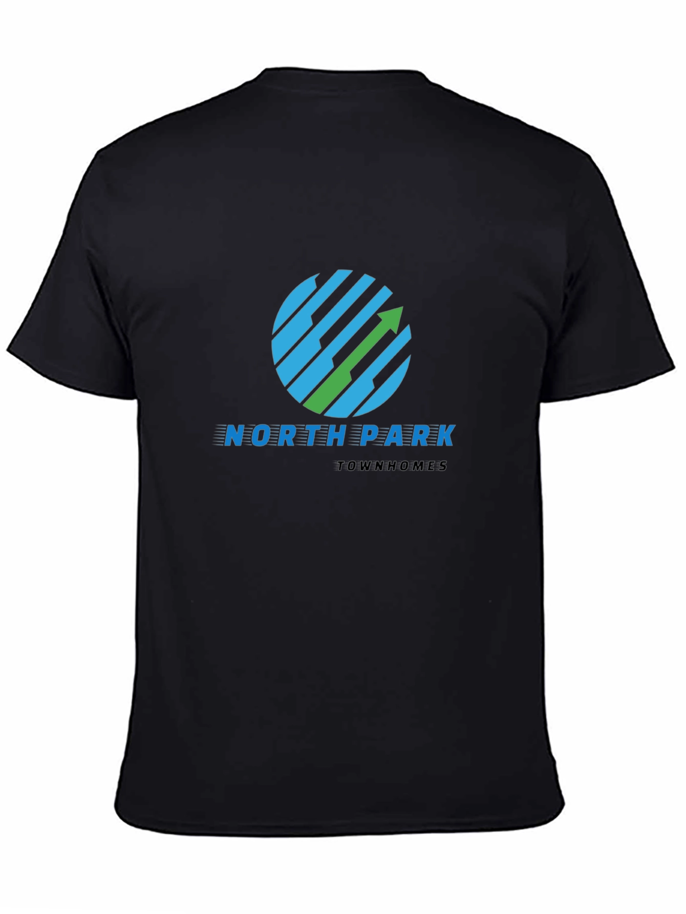 North Park Townhomes Black T-Shirt