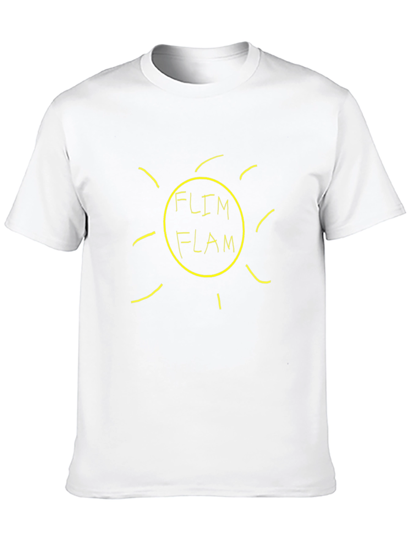 Flim Flam Black Graphic T-Shirt