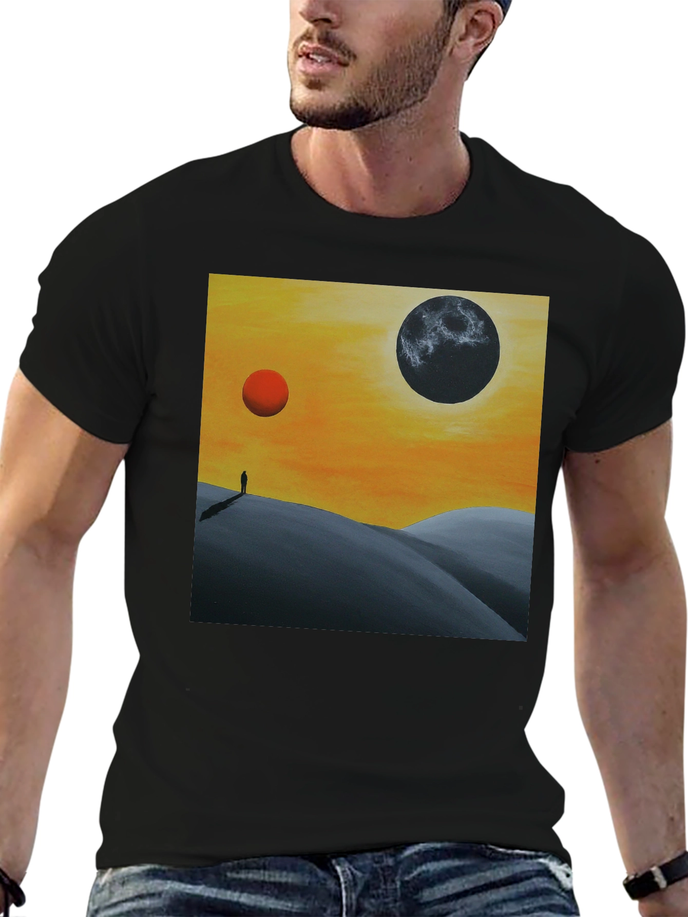 Surreal Planetary Landscape T-Shirt