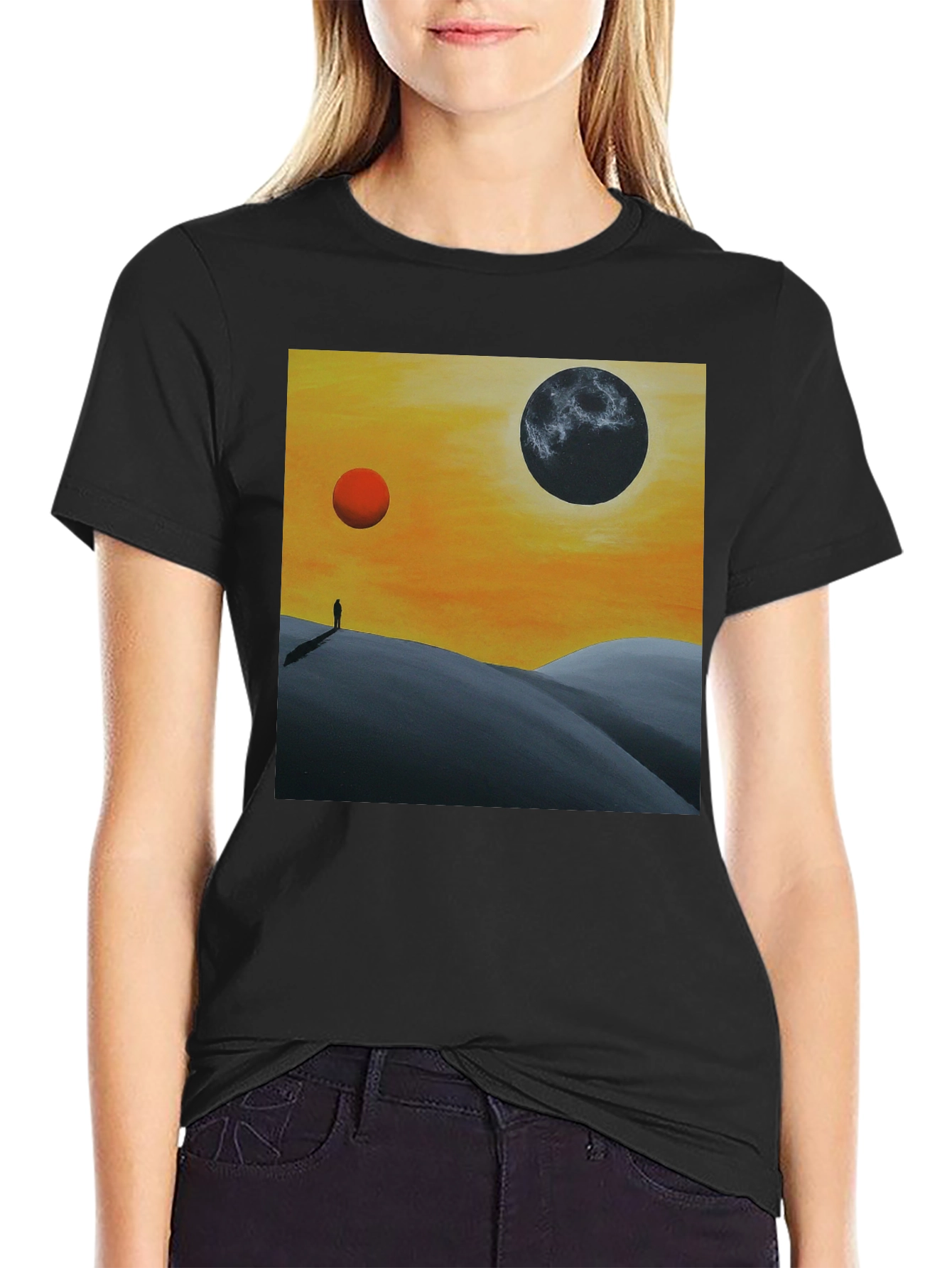 Surreal Planetary Landscape T-Shirt