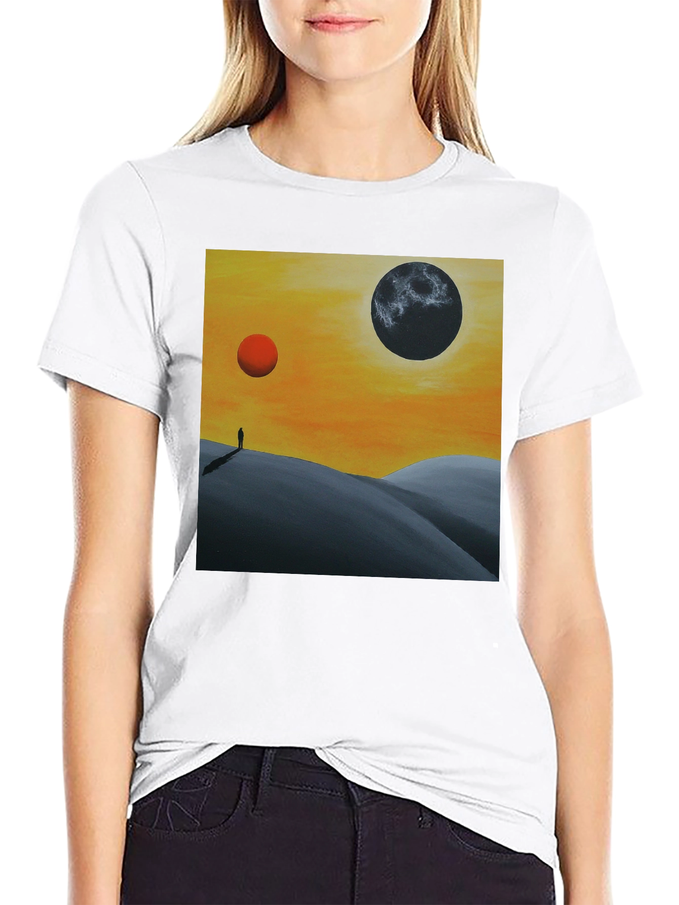 Surreal Planetary Landscape T-Shirt