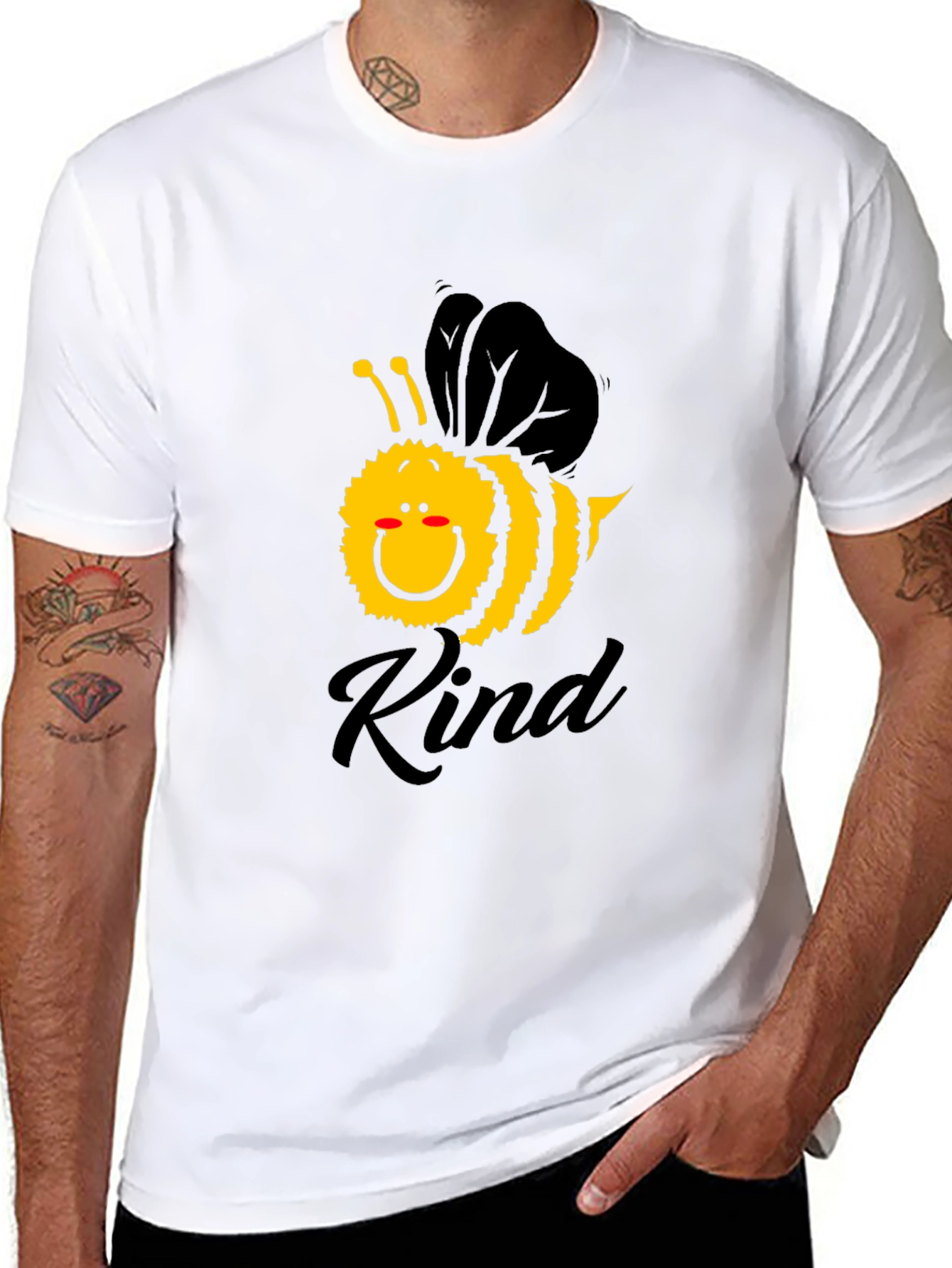 Be Kind Bee T-Shirt - Cute Graphic Tee