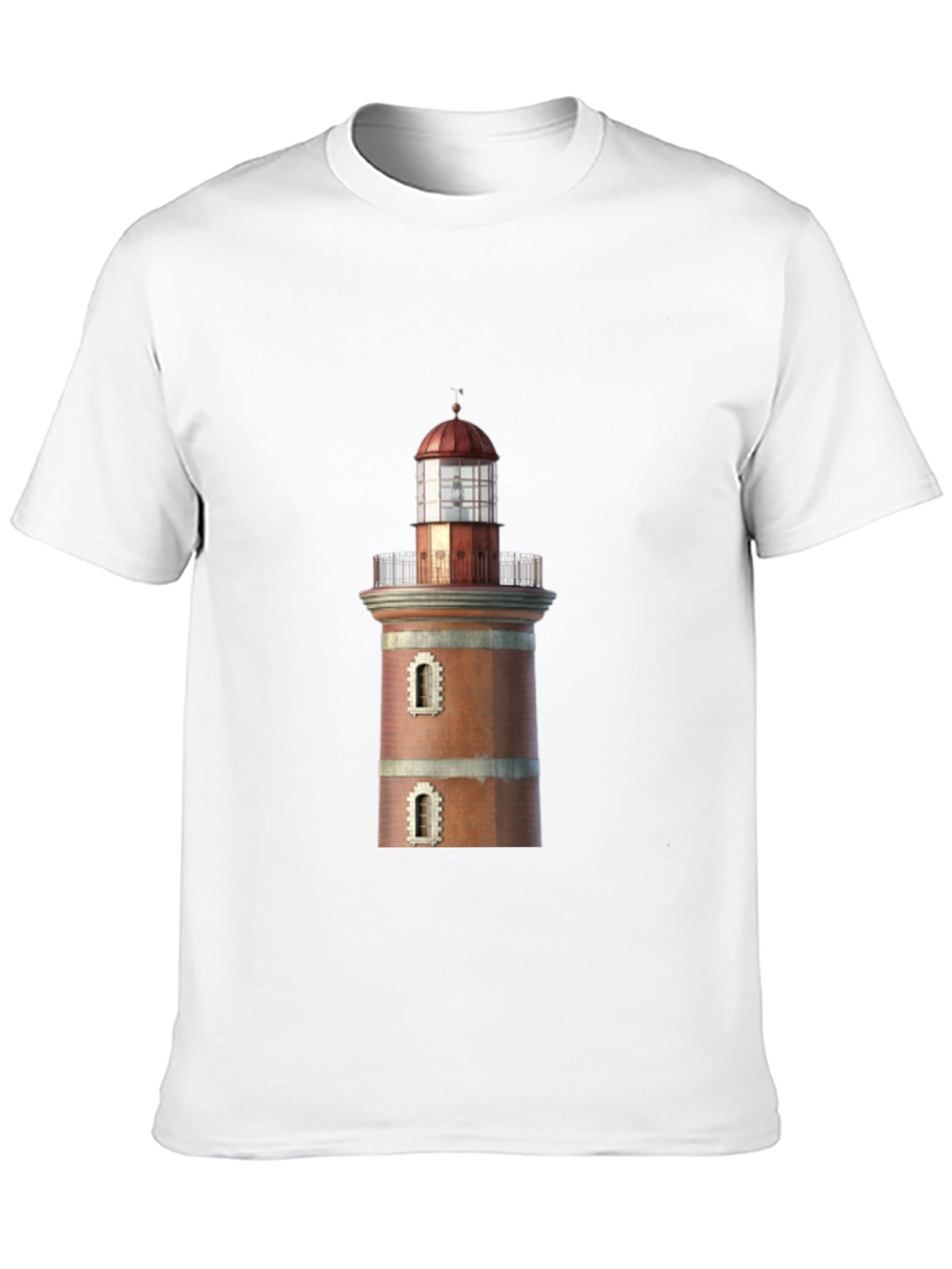 Lighthouse Graphic Tee - Coastal Style