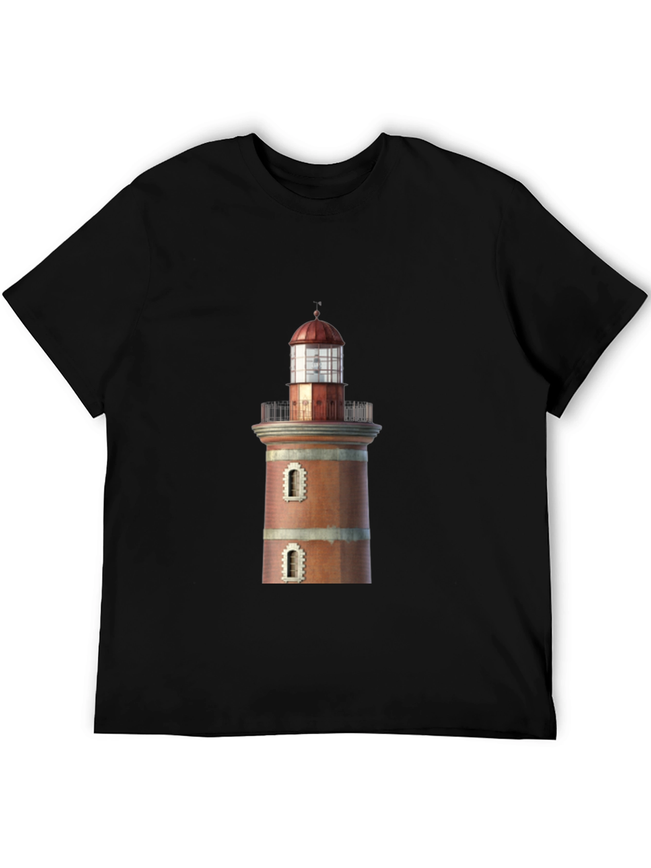 Lighthouse Graphic Tee - Coastal Style