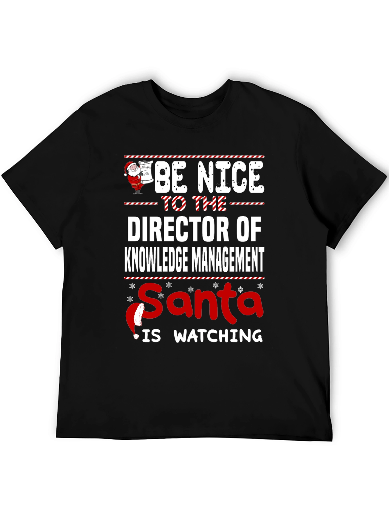 Director of Knowledge Management Santa T-Shirt