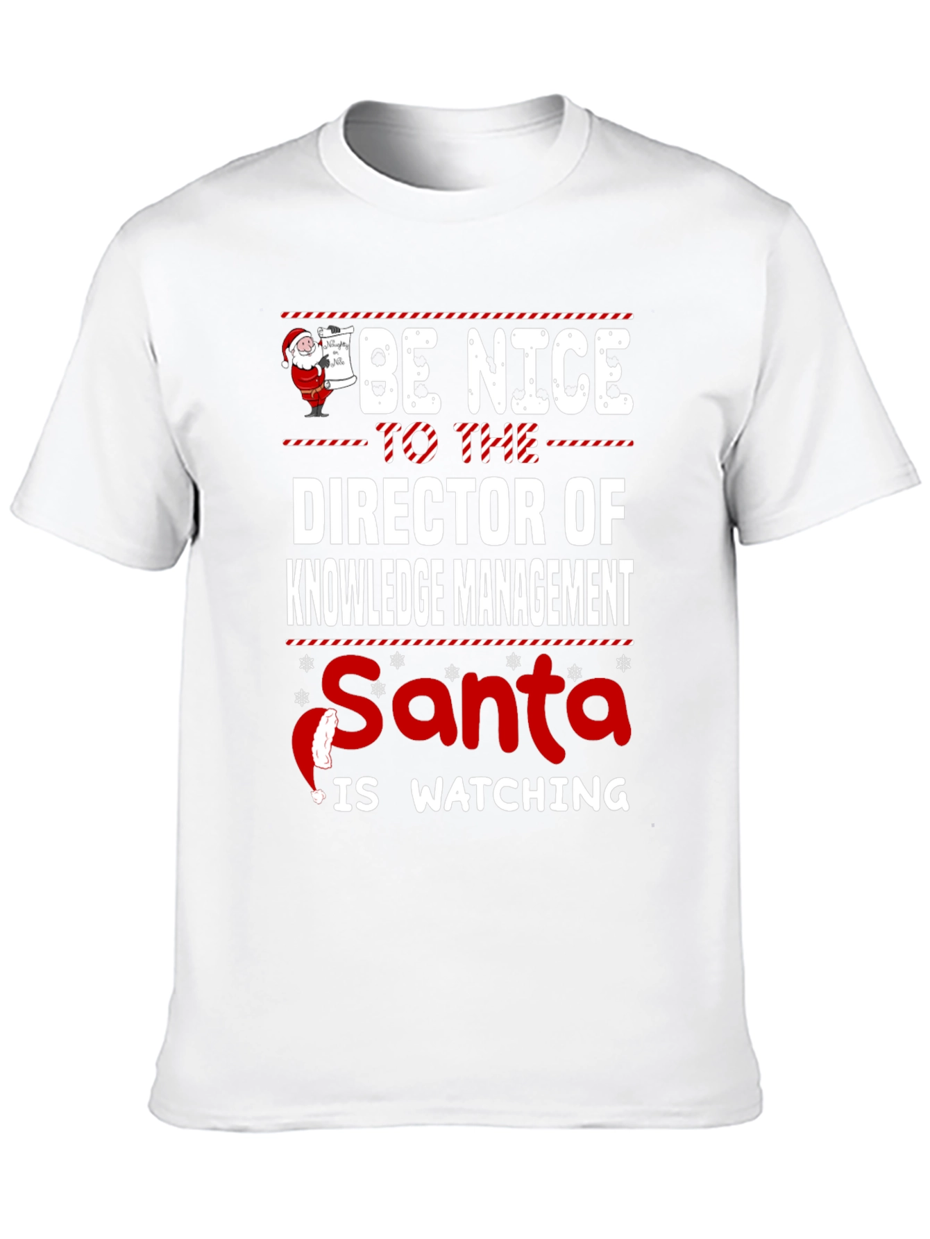 Director of Knowledge Management Santa T-Shirt