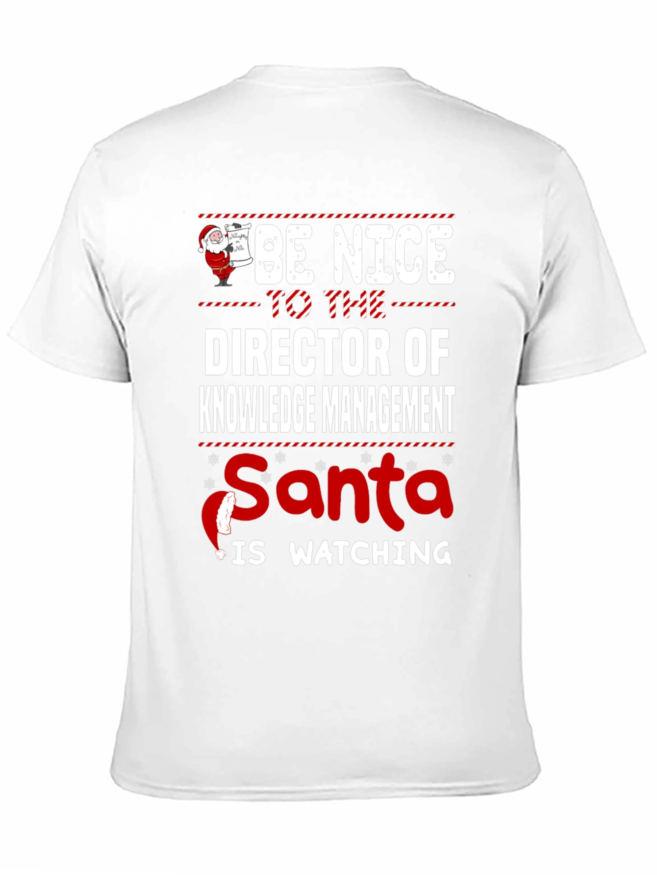 Director of Knowledge Management Santa T-Shirt