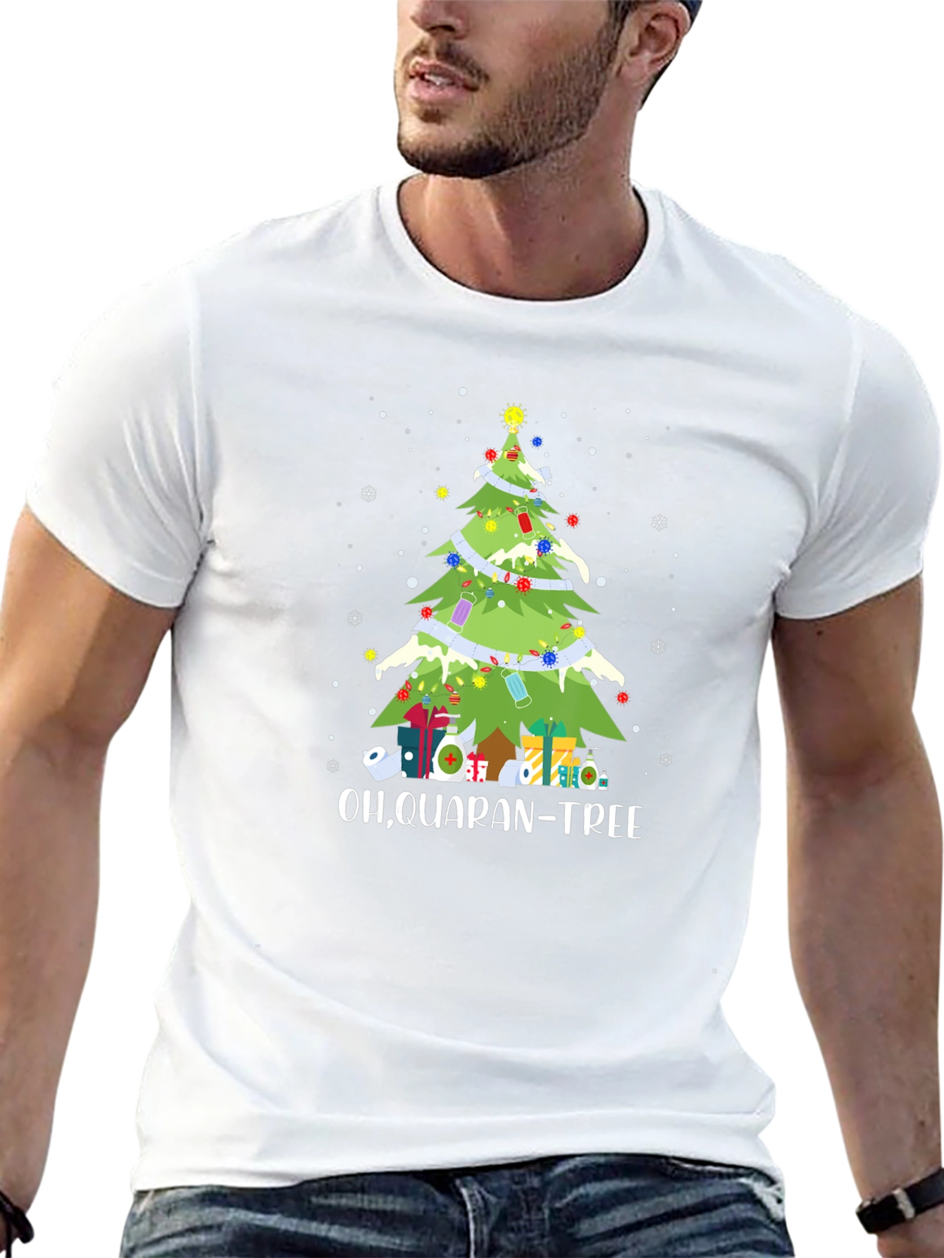 Quaran-Tree Holiday Tee
